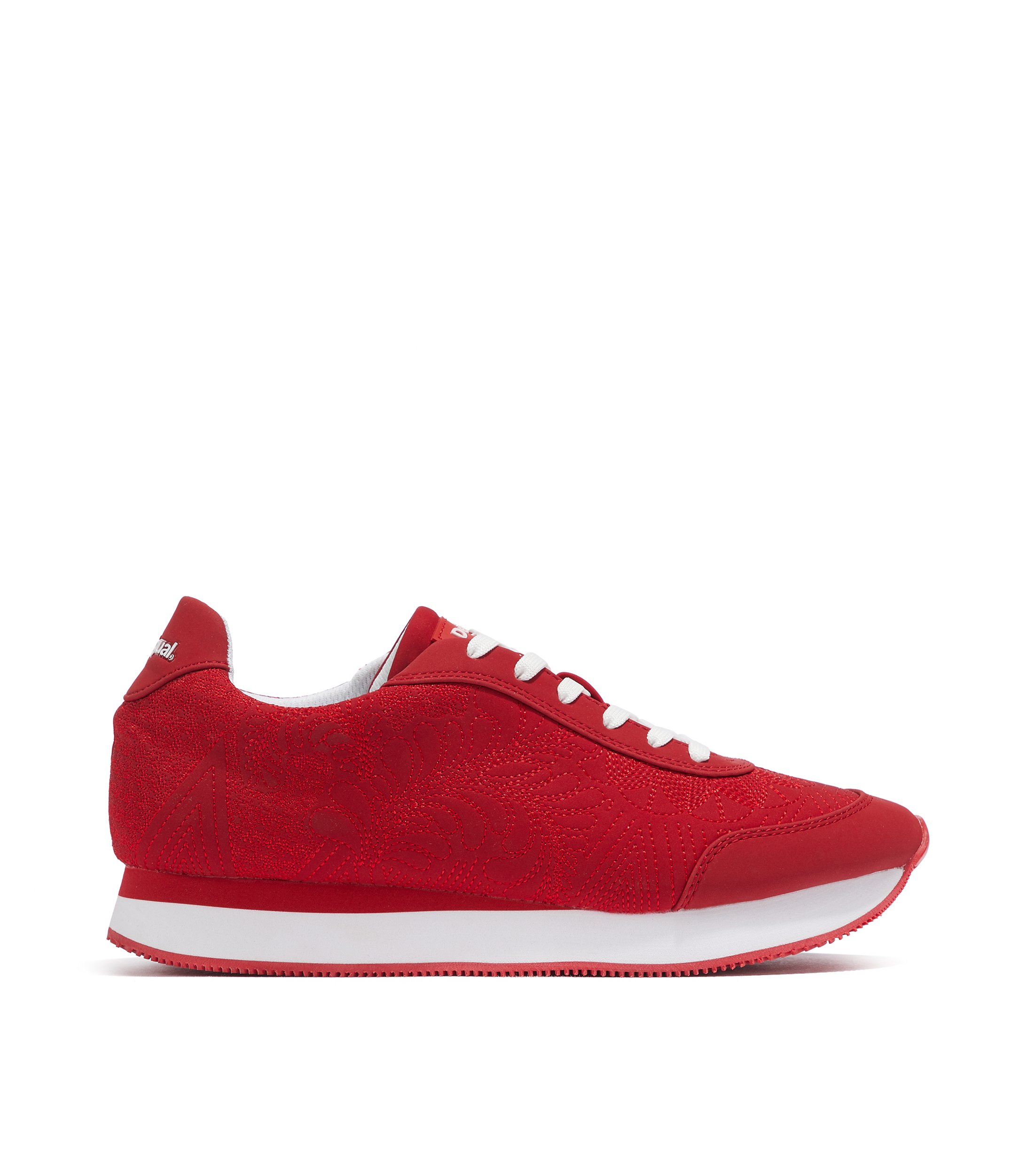 Tenis desigual top mujer