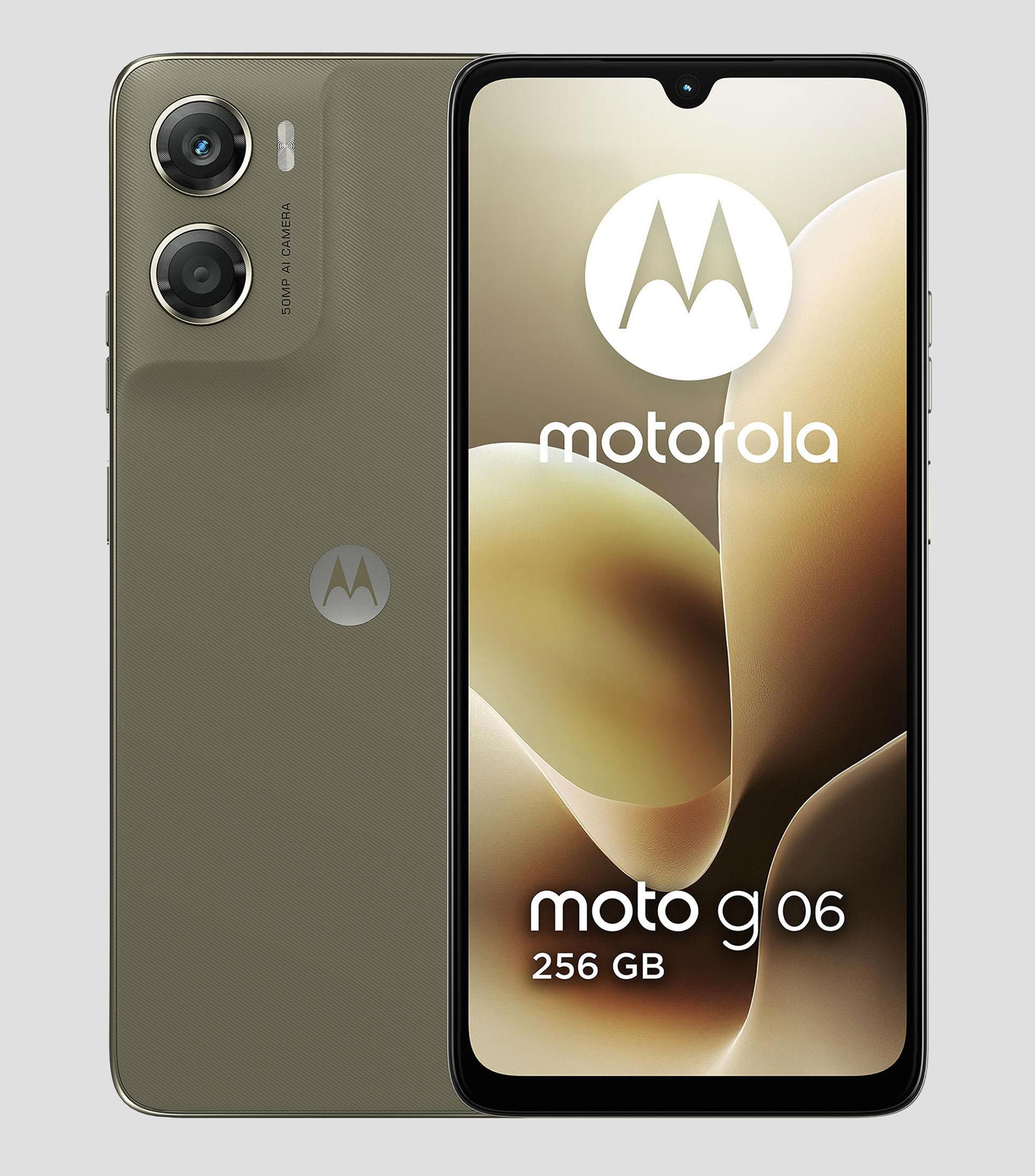 Celular Moto G06 256 GB 4 GB Café Desbloqueado