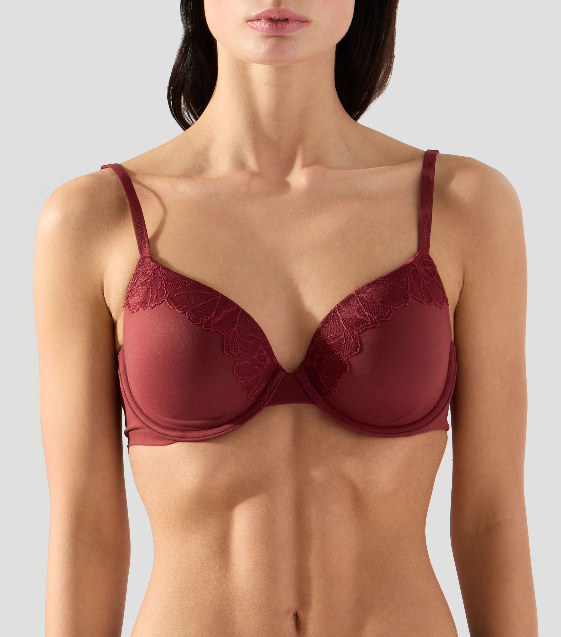 Brasier con encaje liso