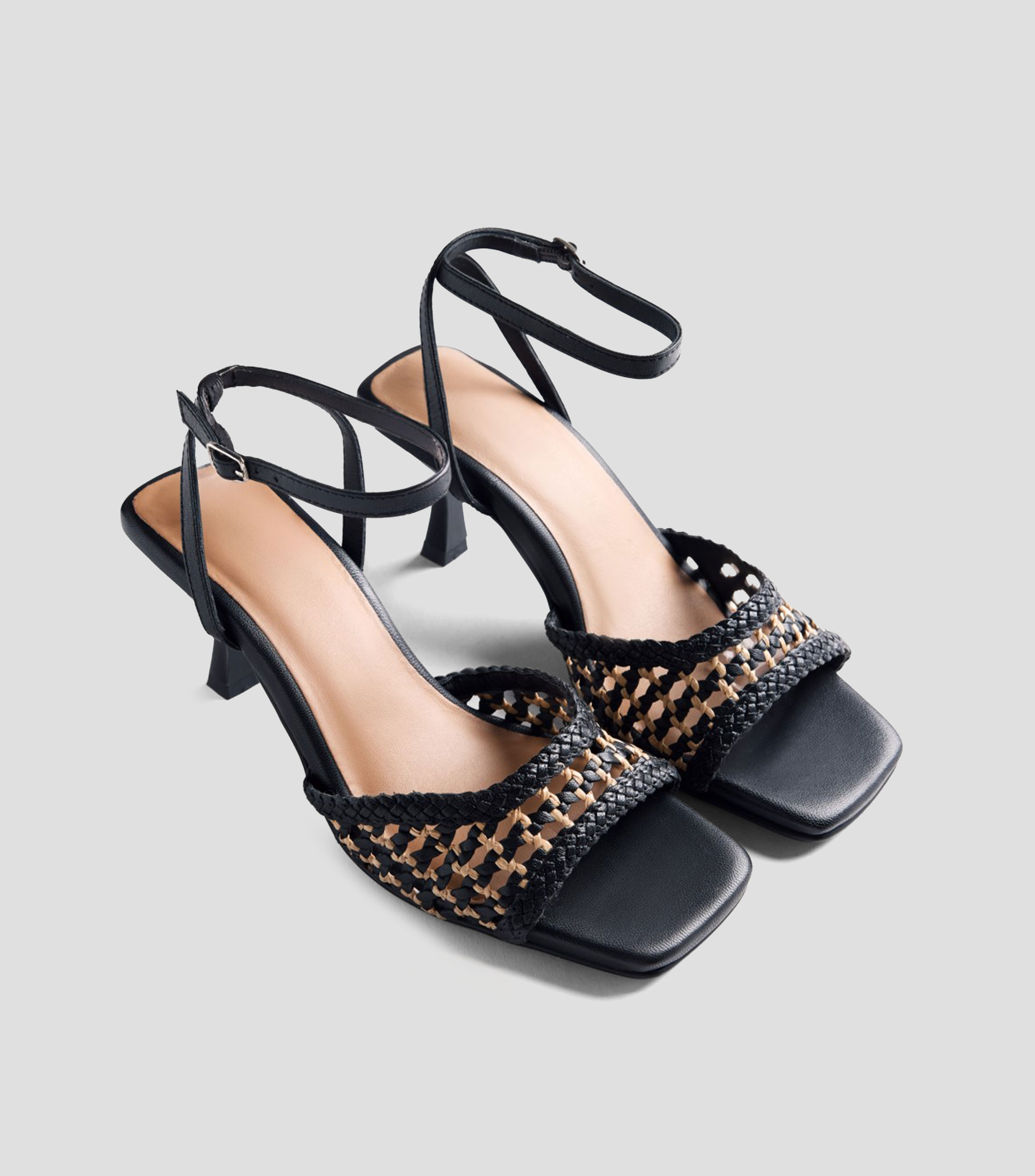 Sandalias con tacón medio y delgado Kajiado Mujer