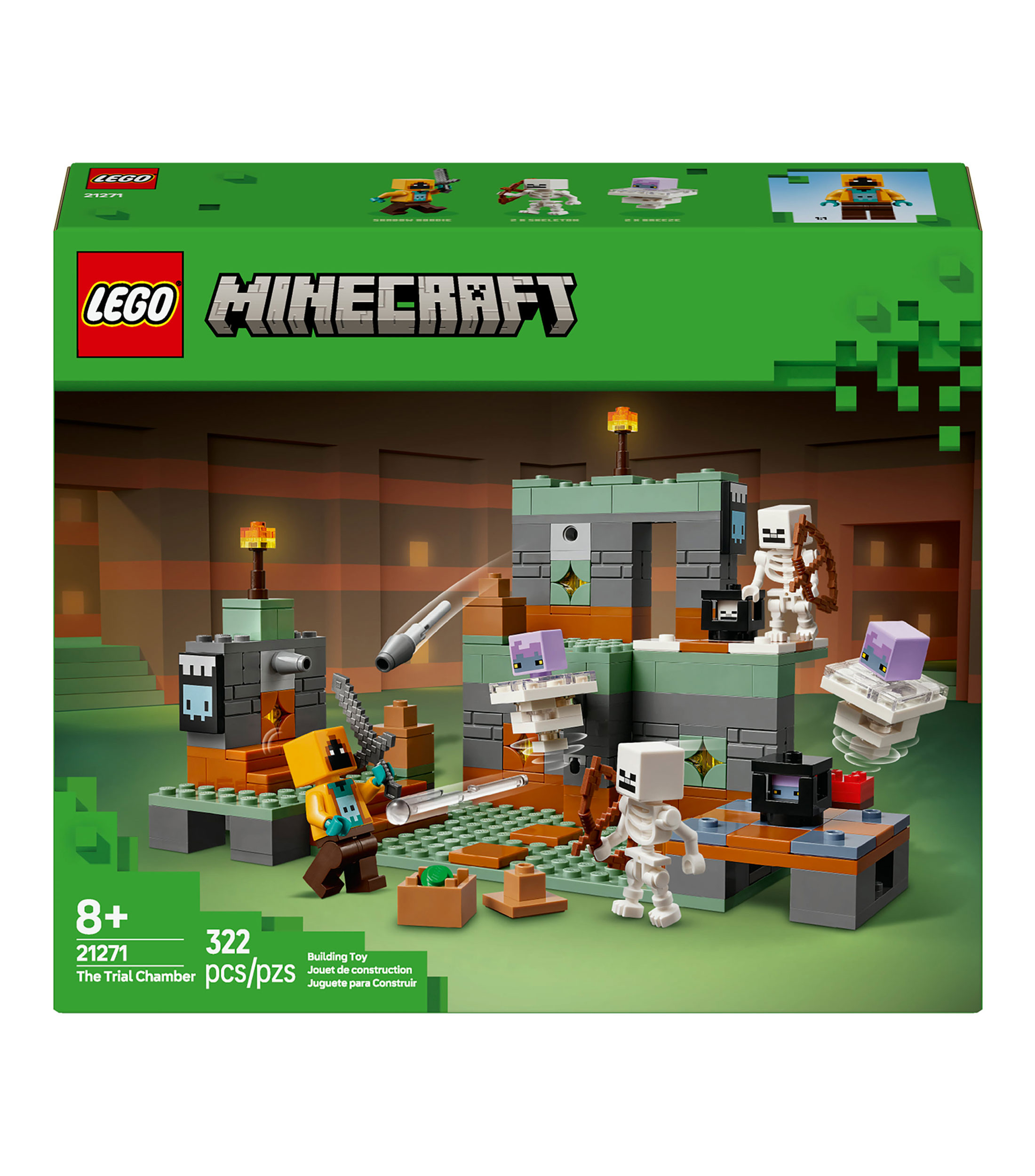 Lego Minecraft La Cámara de Desafío 21271