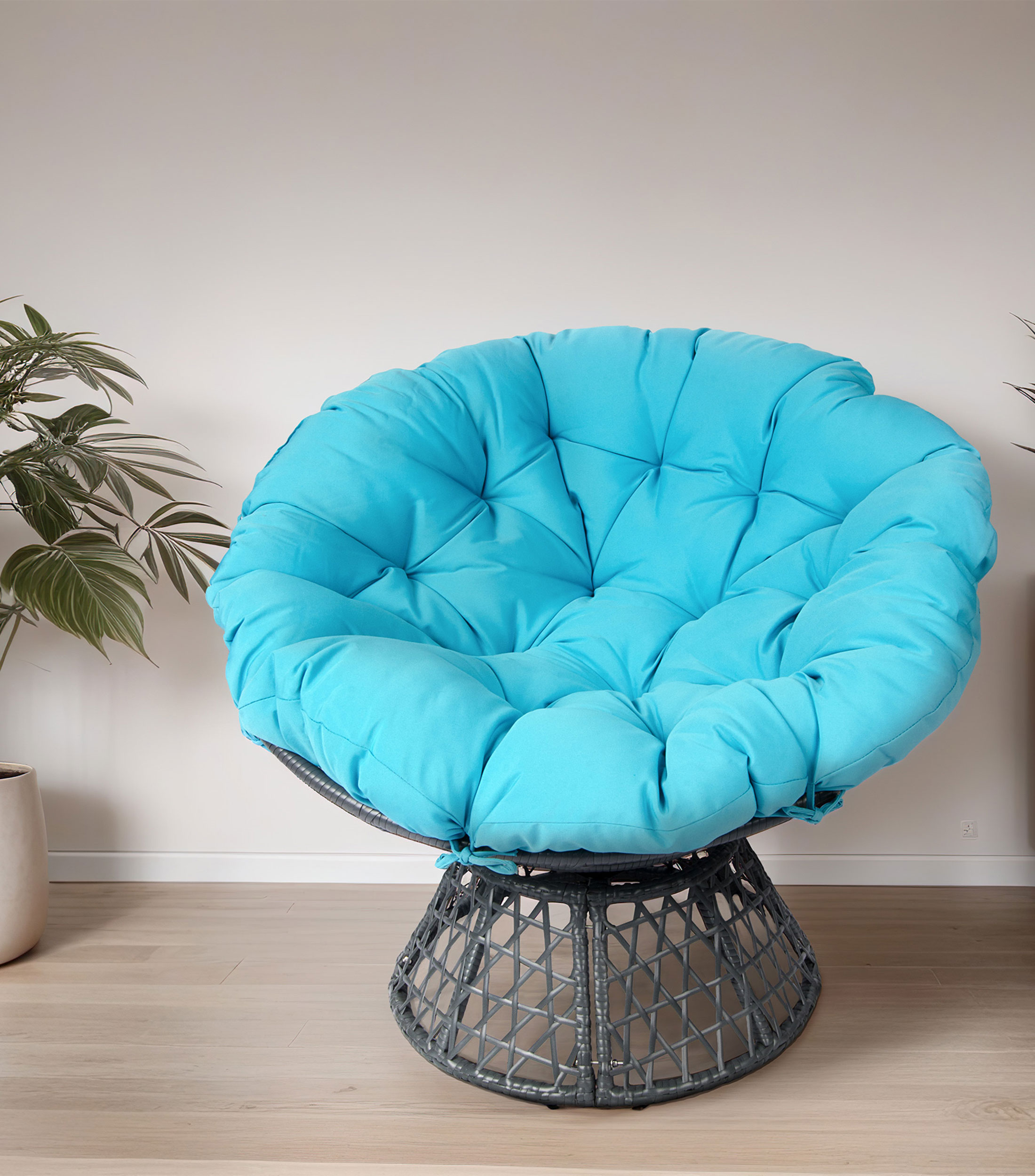 Silla giratoria en acero