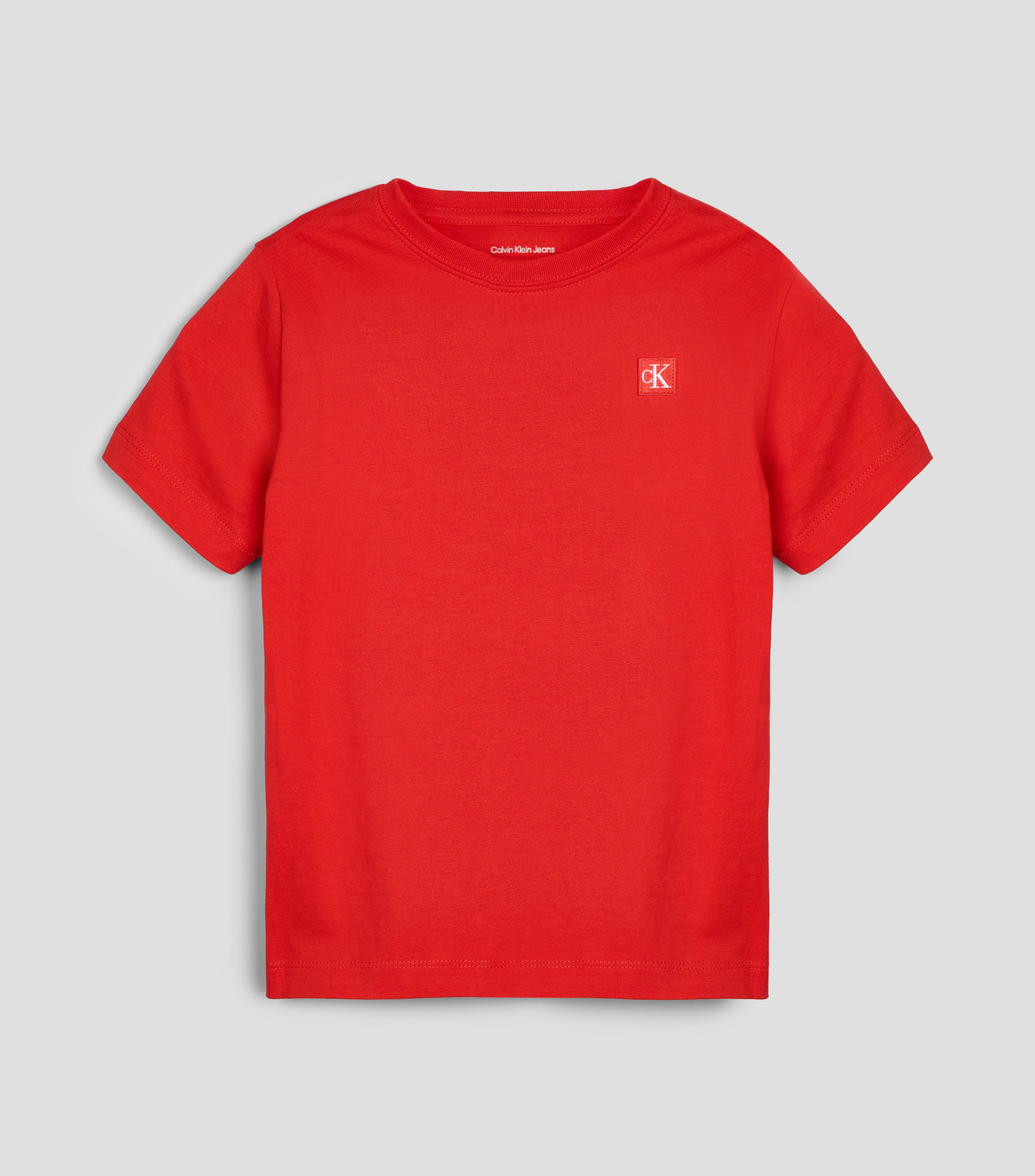 Playera cuello redondo manga corta lisa Niño