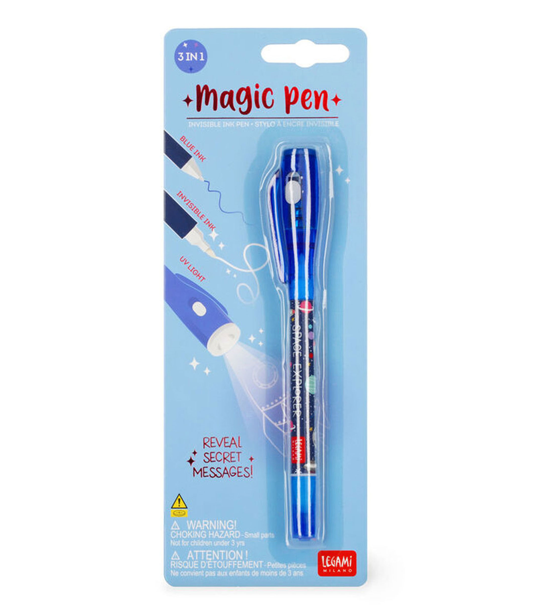 Pluma de tinta invisible Espacio