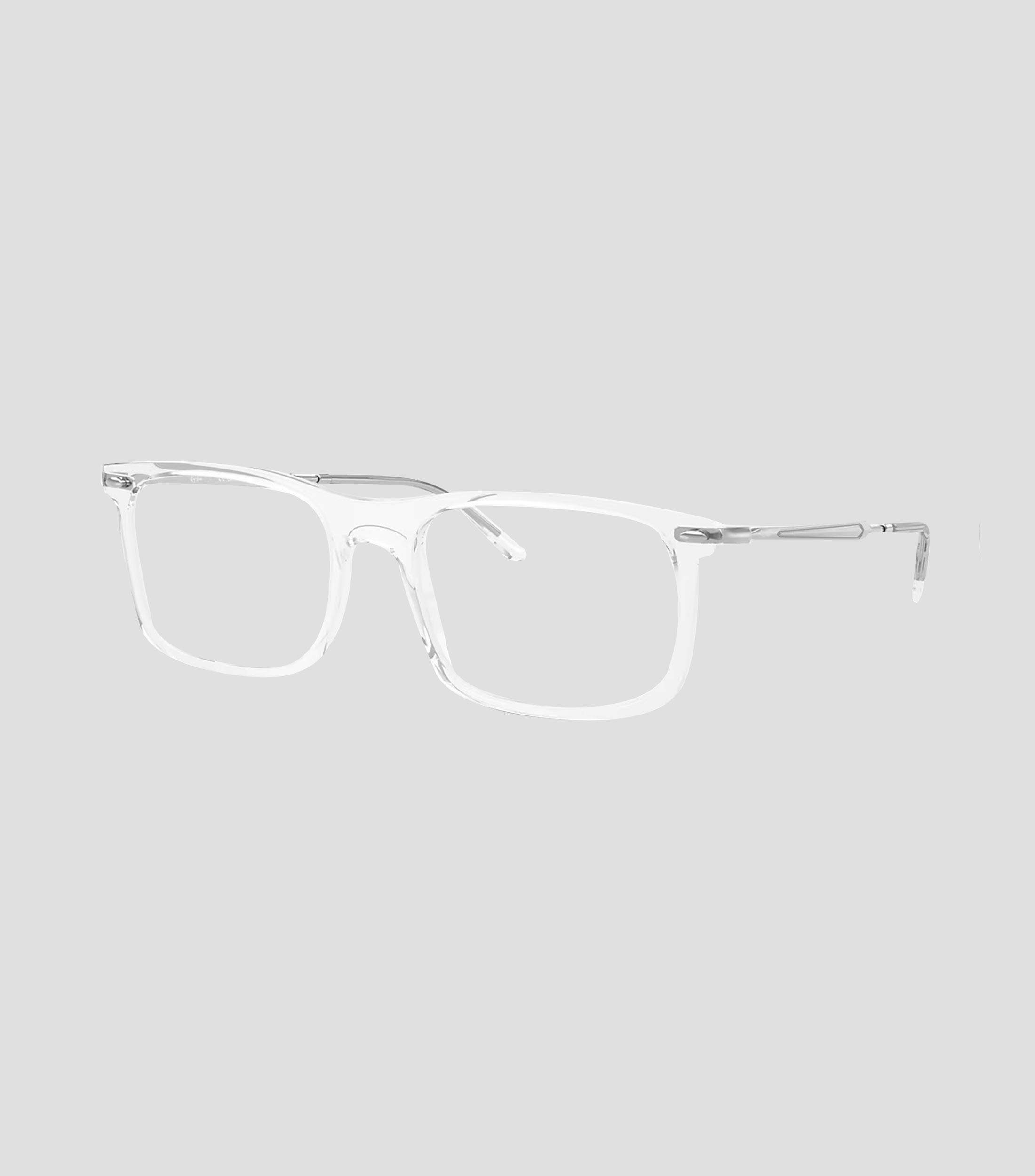 Lentes oftálmicos rectangulares RB7260 Optics transparente Unisex