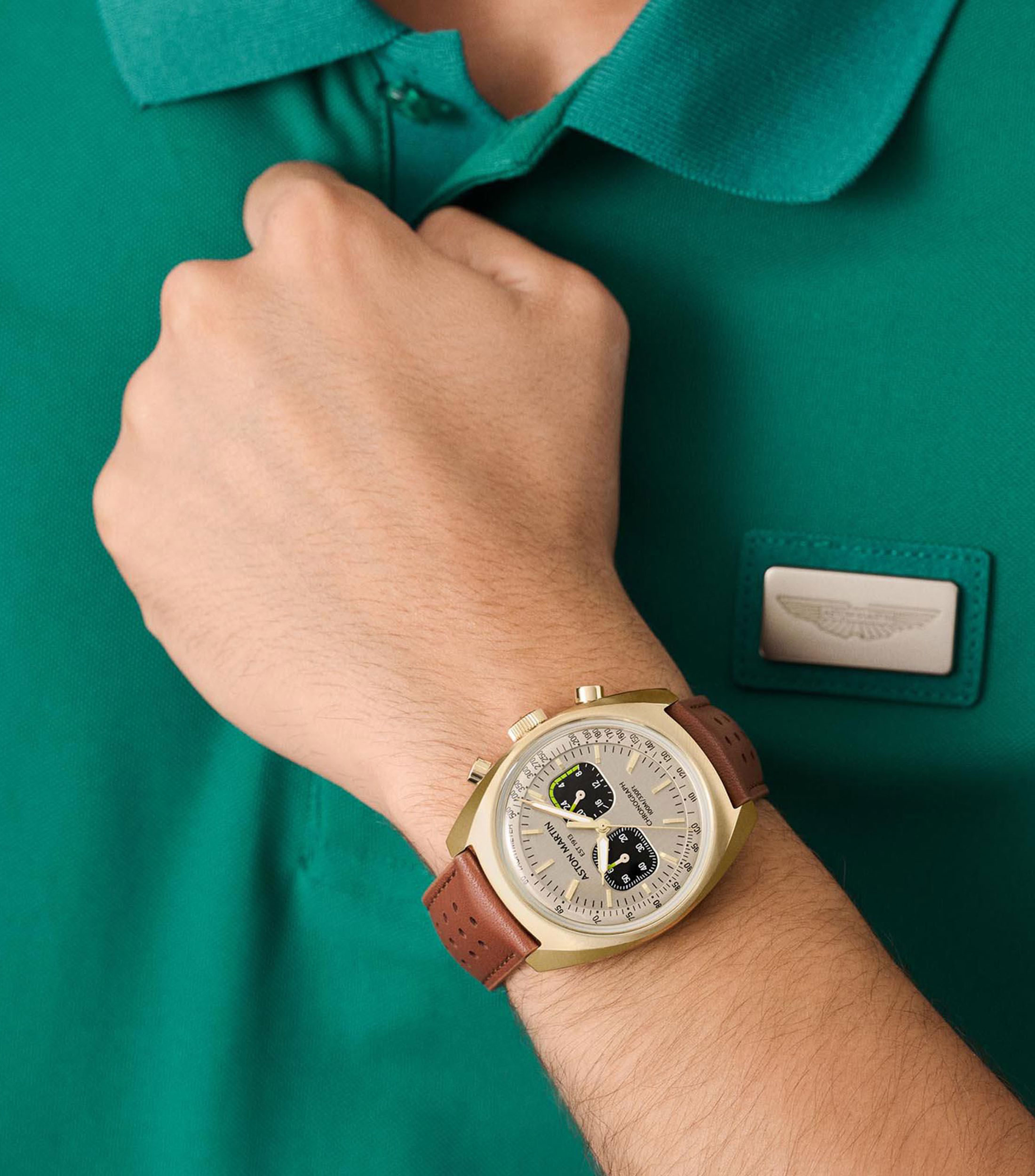 Reloj para hombre Timeless TS2 cronógrafo Deportivo Champagne