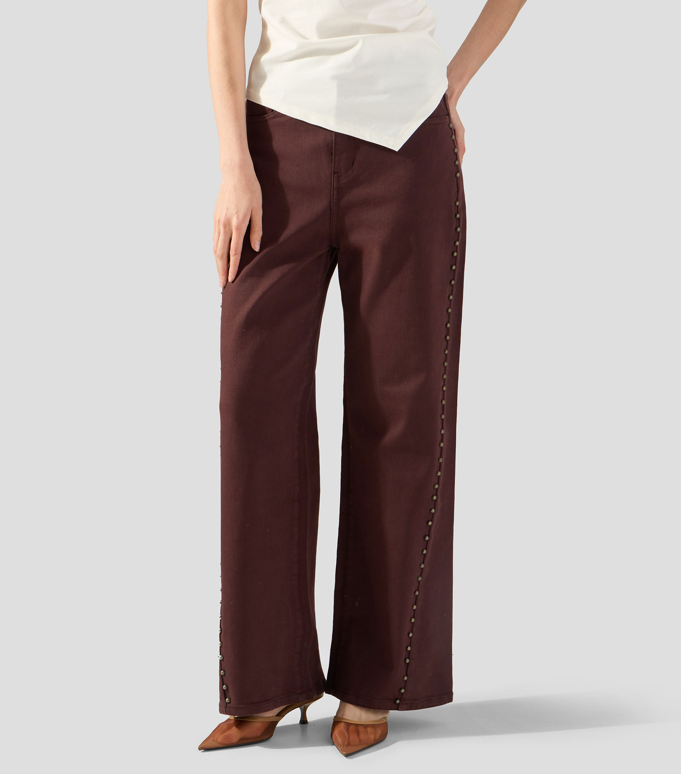 Jeans de corte regular Mujer