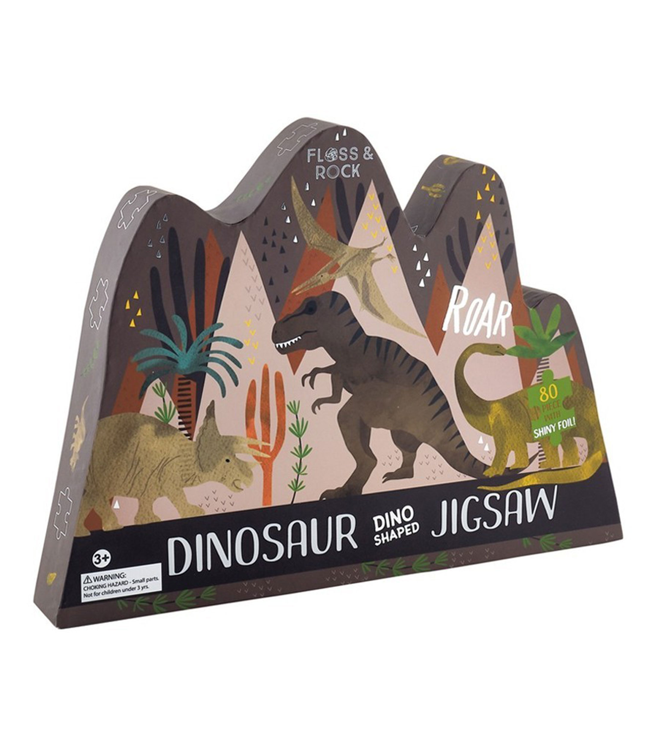 Rompecabezas Infantil 80 Piezas Dinosaurios