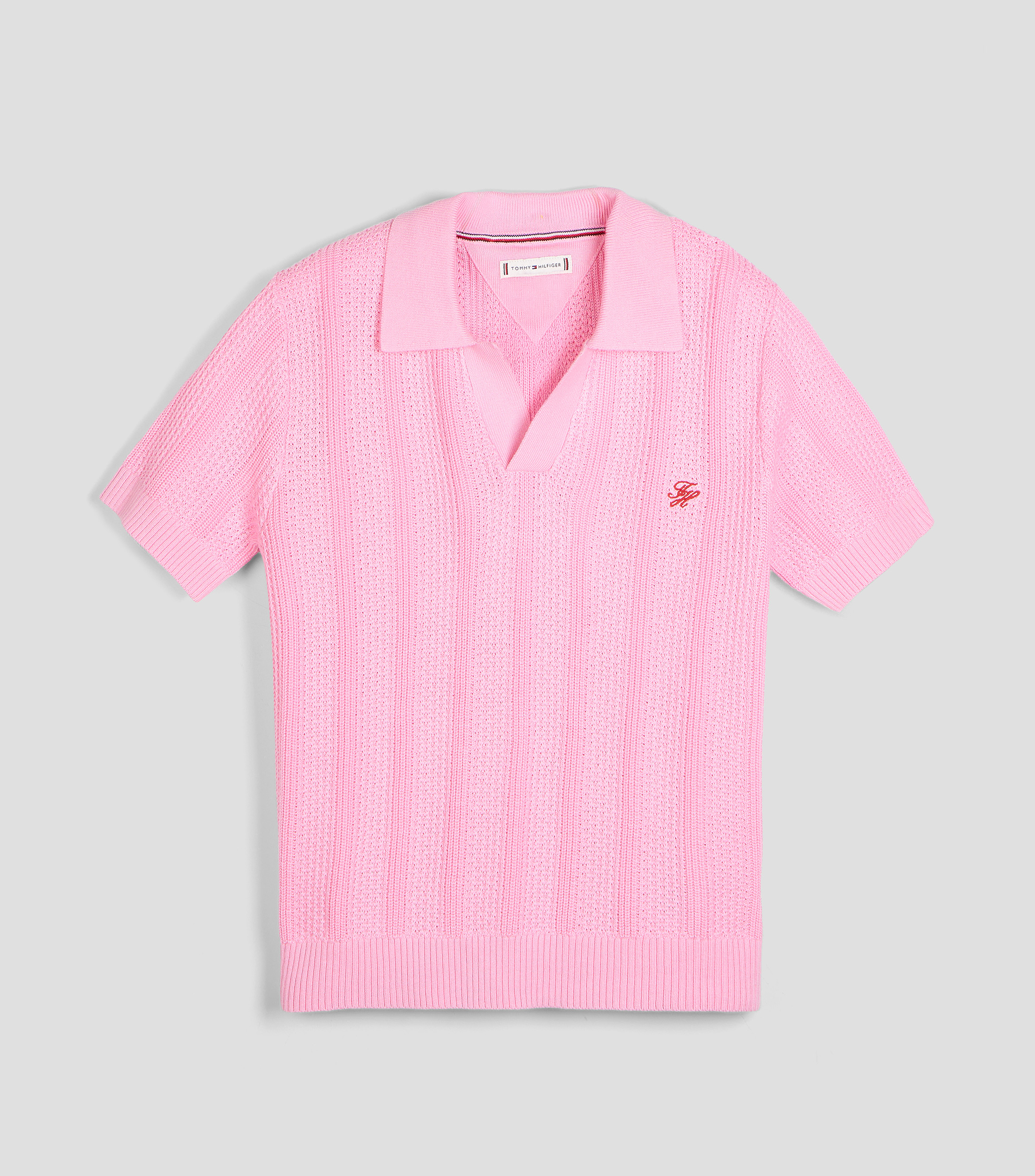 Playera Tipo Polo Manga Corta lisa Niña