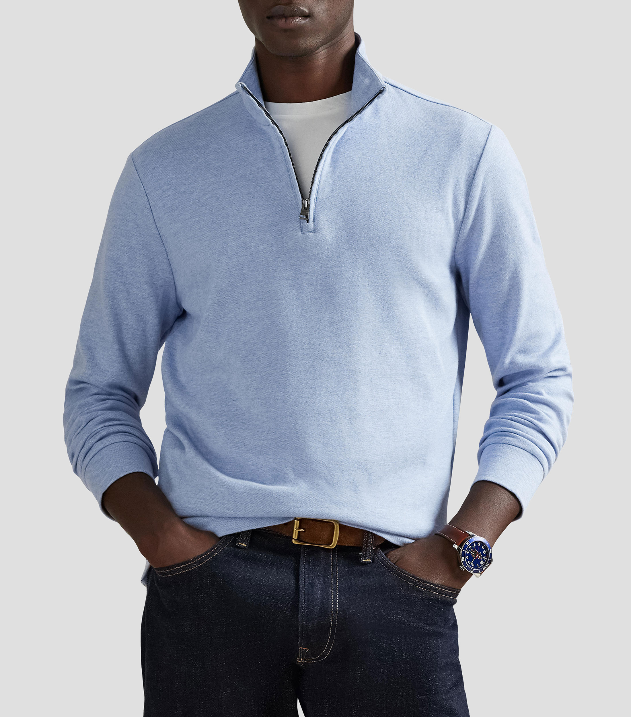 Suéter cuello alto Hombre