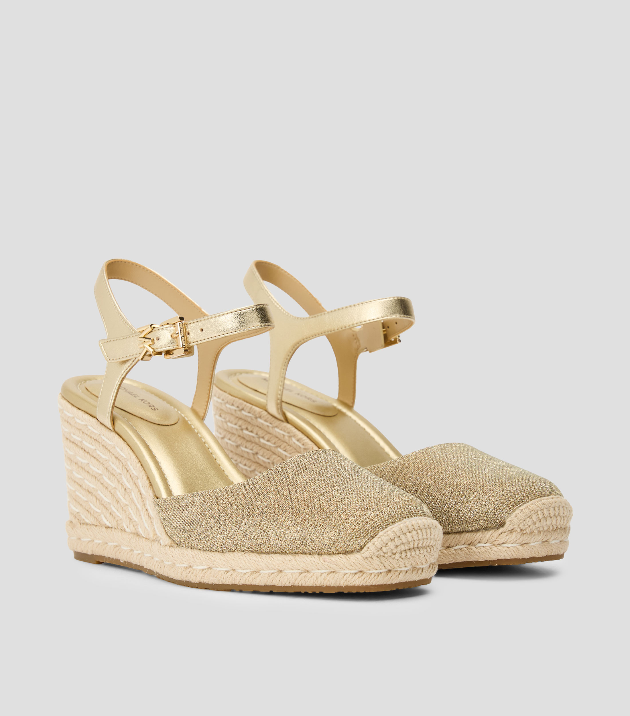 Alpargatas con tacón cuña de 9.5 cm Mujer