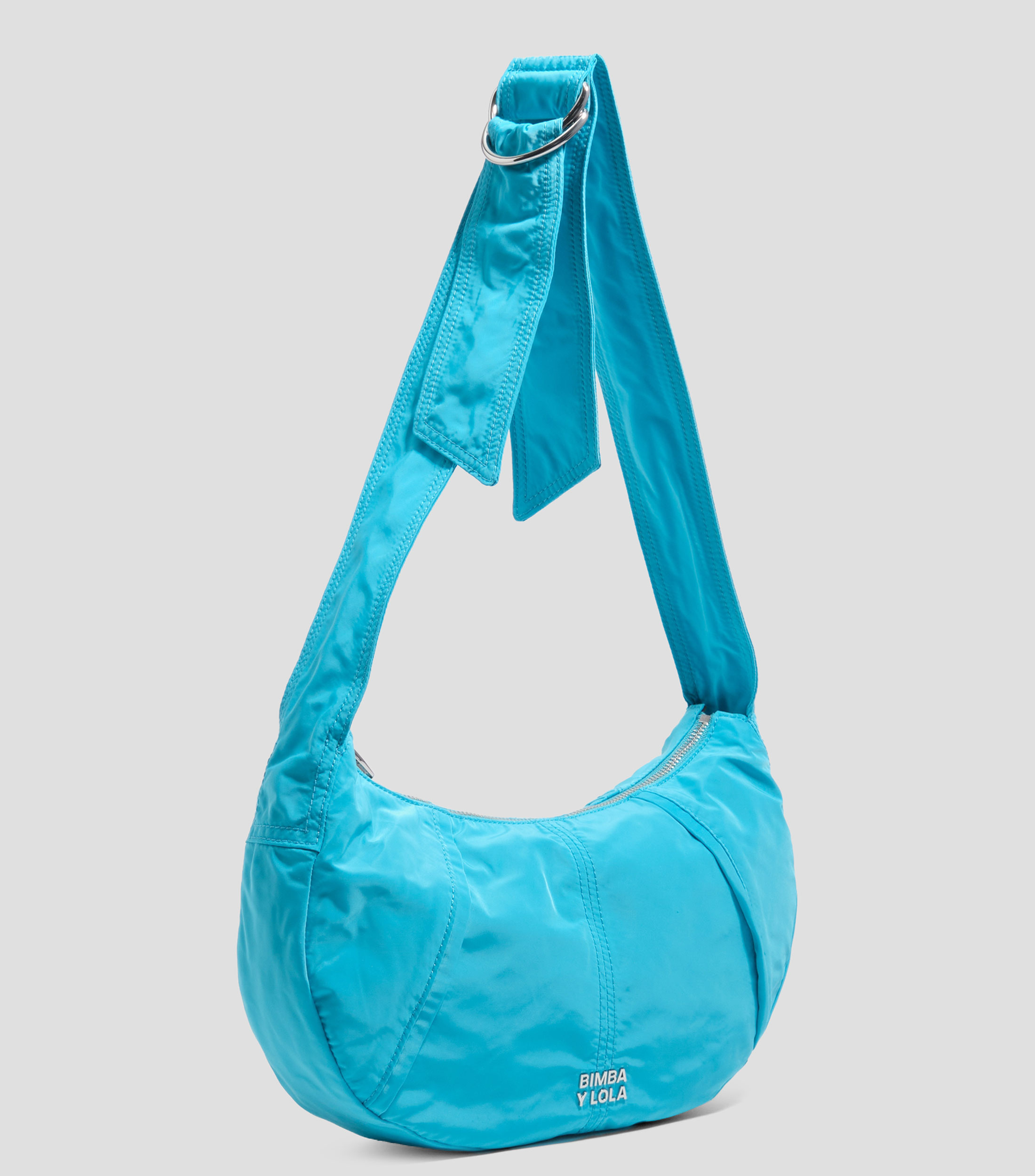 Bolsa shoulder moon mediano azul Mujer