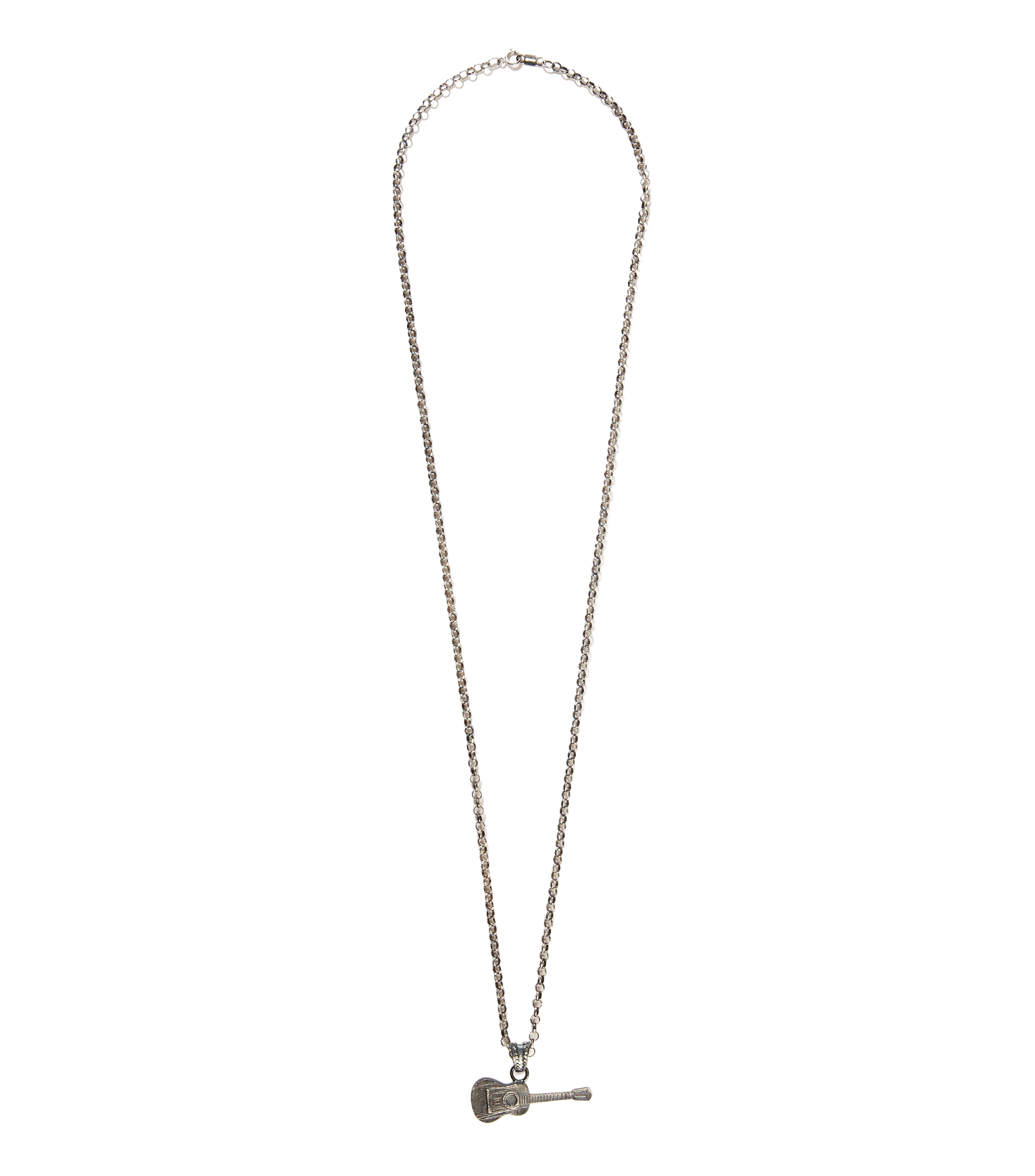 Collar en plata Hombre