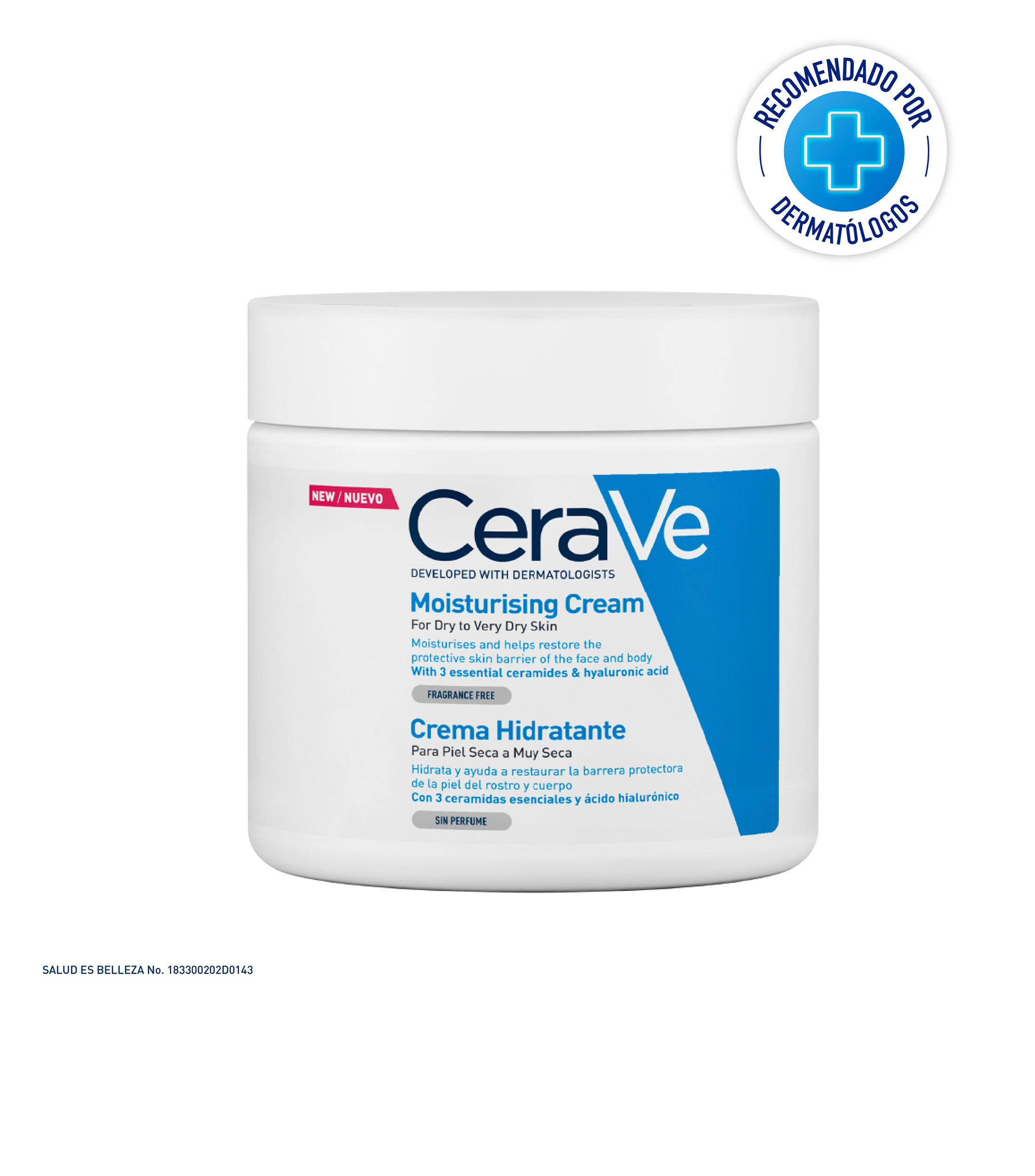Crema Hidratante, 454 g