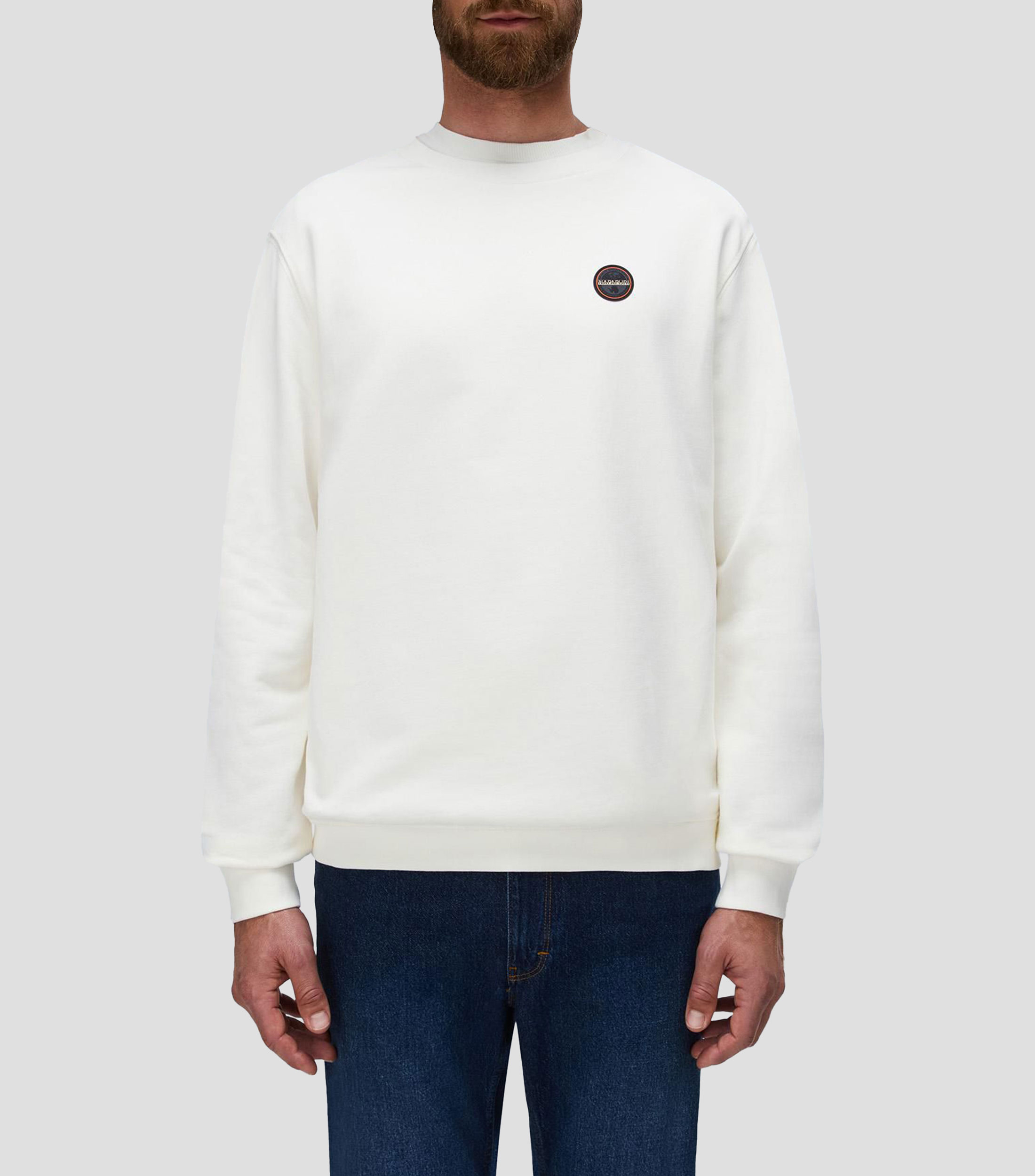 Sudadera Badge French Terry Hombre