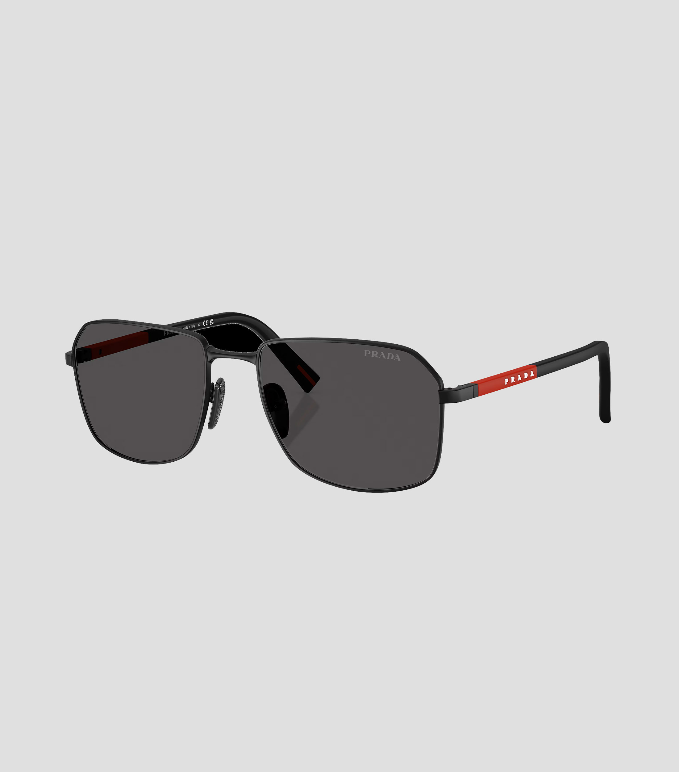 Lentes de sol irregulares Linea Rossa negros Unisex