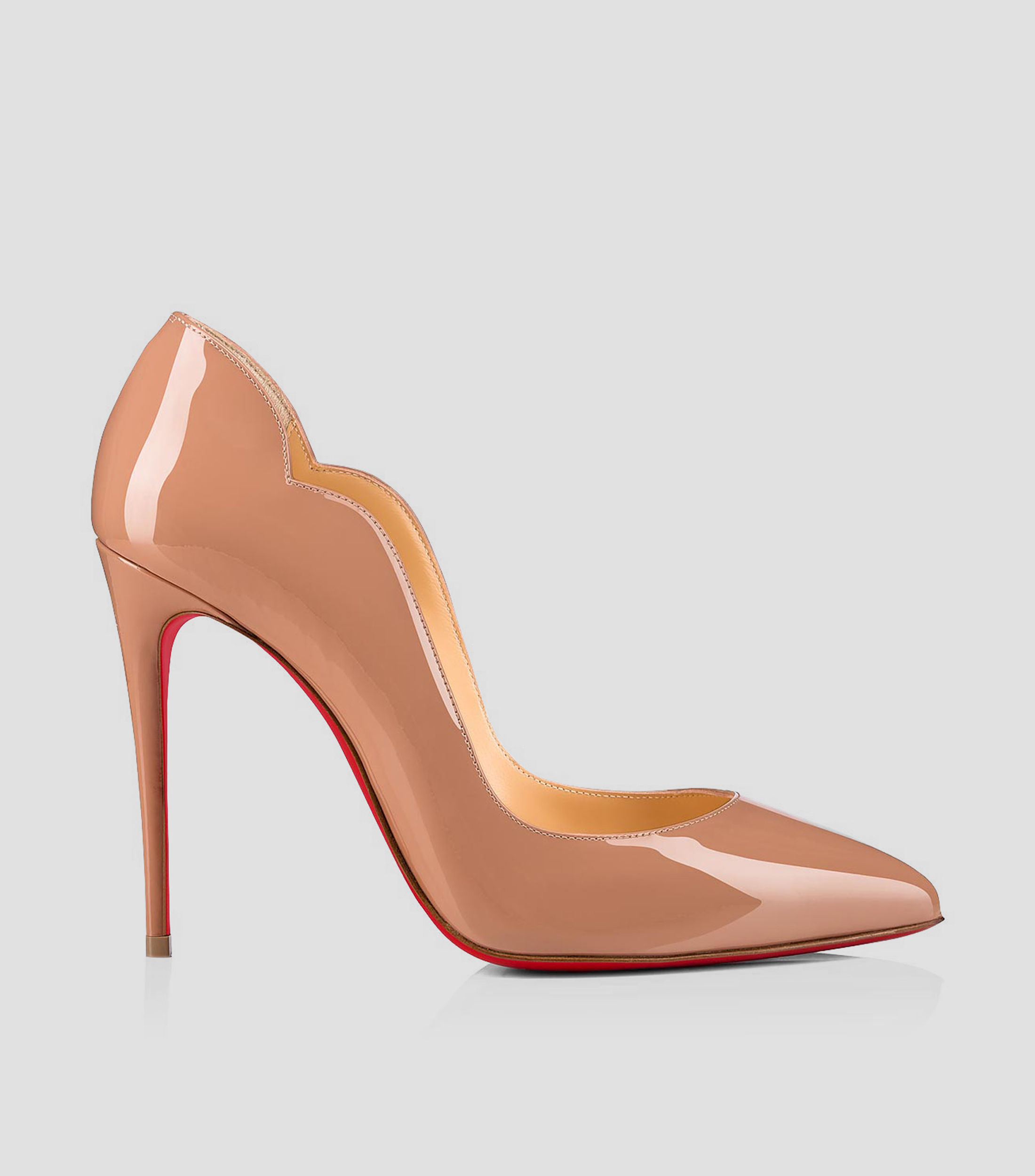 Zapatillas Hot Chick Nude con Tacón Alto, Mujer