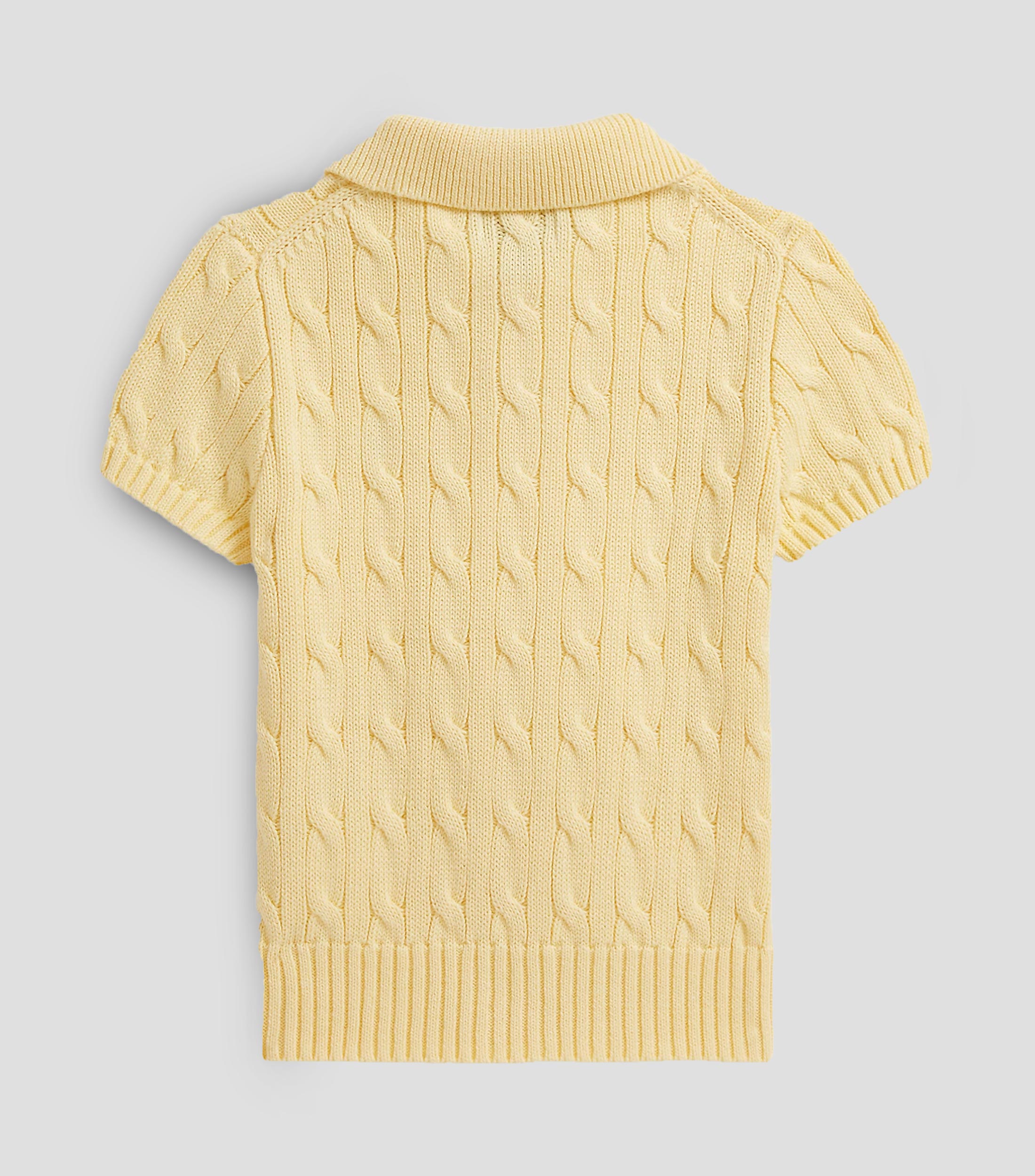 Playera tipo Polo manga corta con microdiseños Niño