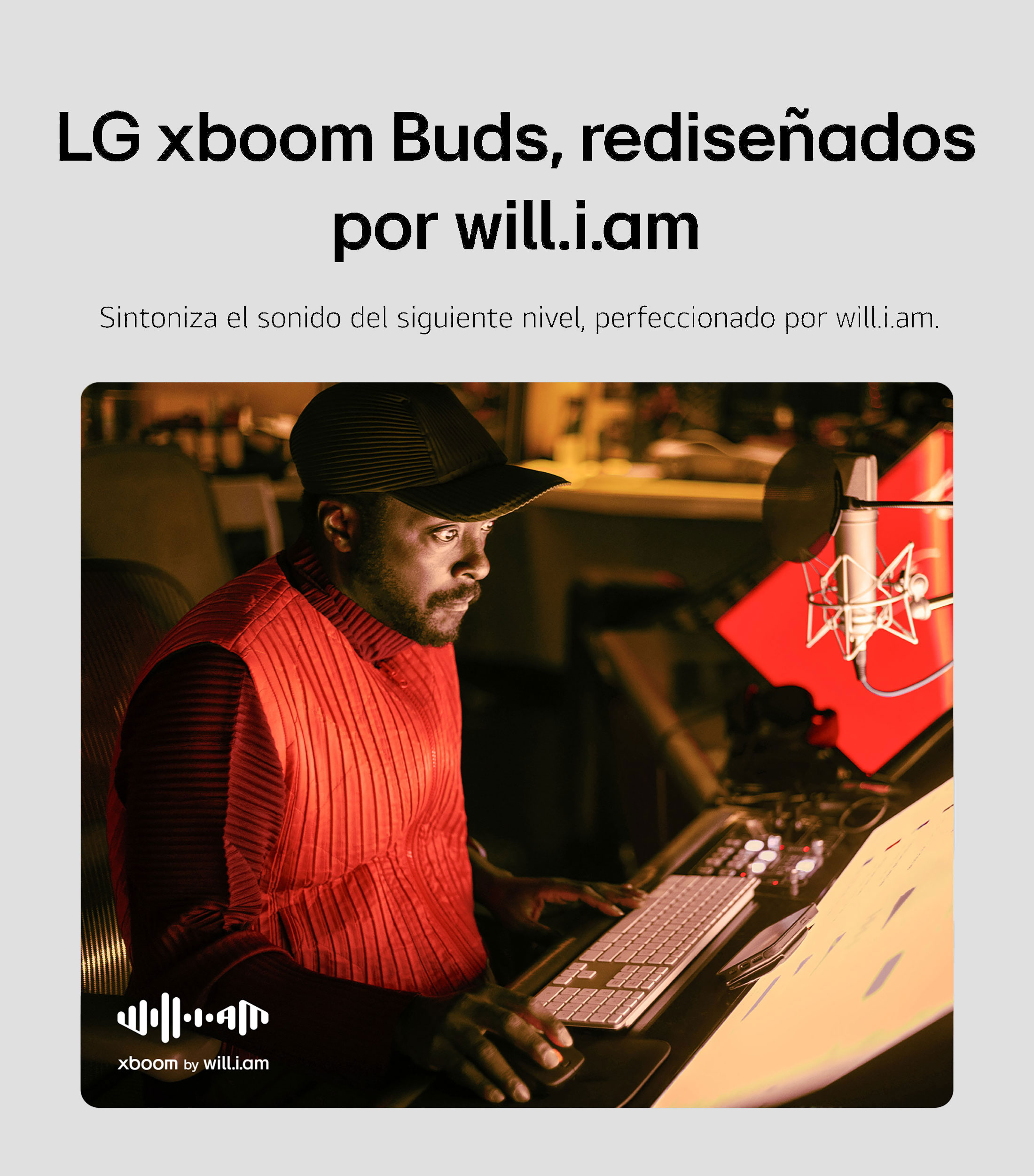 Audífonos inalámbricos bluetooth xboom Buds Lite by will.i.am blanco