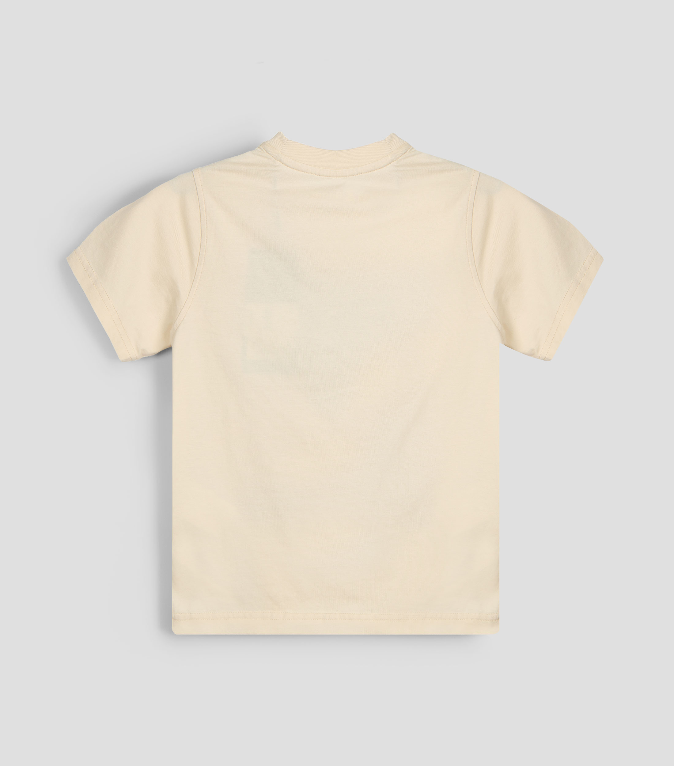Playera cuello redondo manga corta estampada Niño