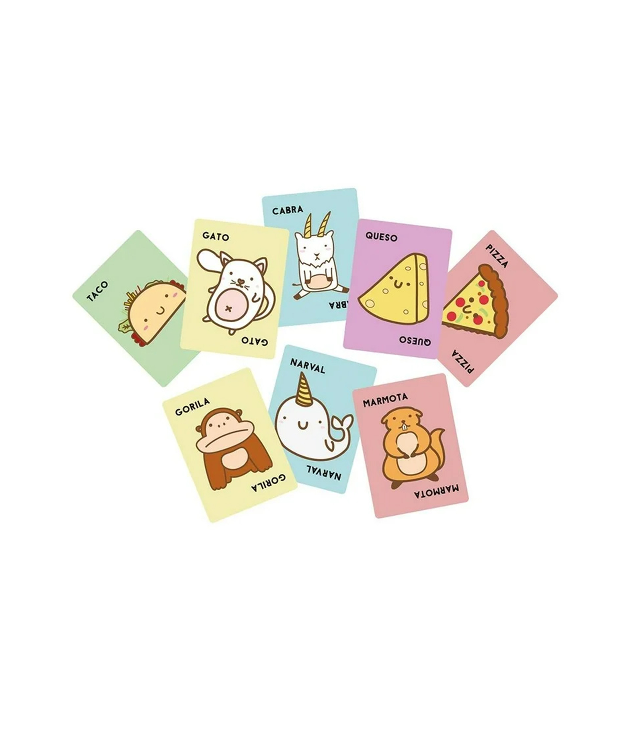 Juego de Mesa Taco, Gato, Cabra, Queso, Pizza