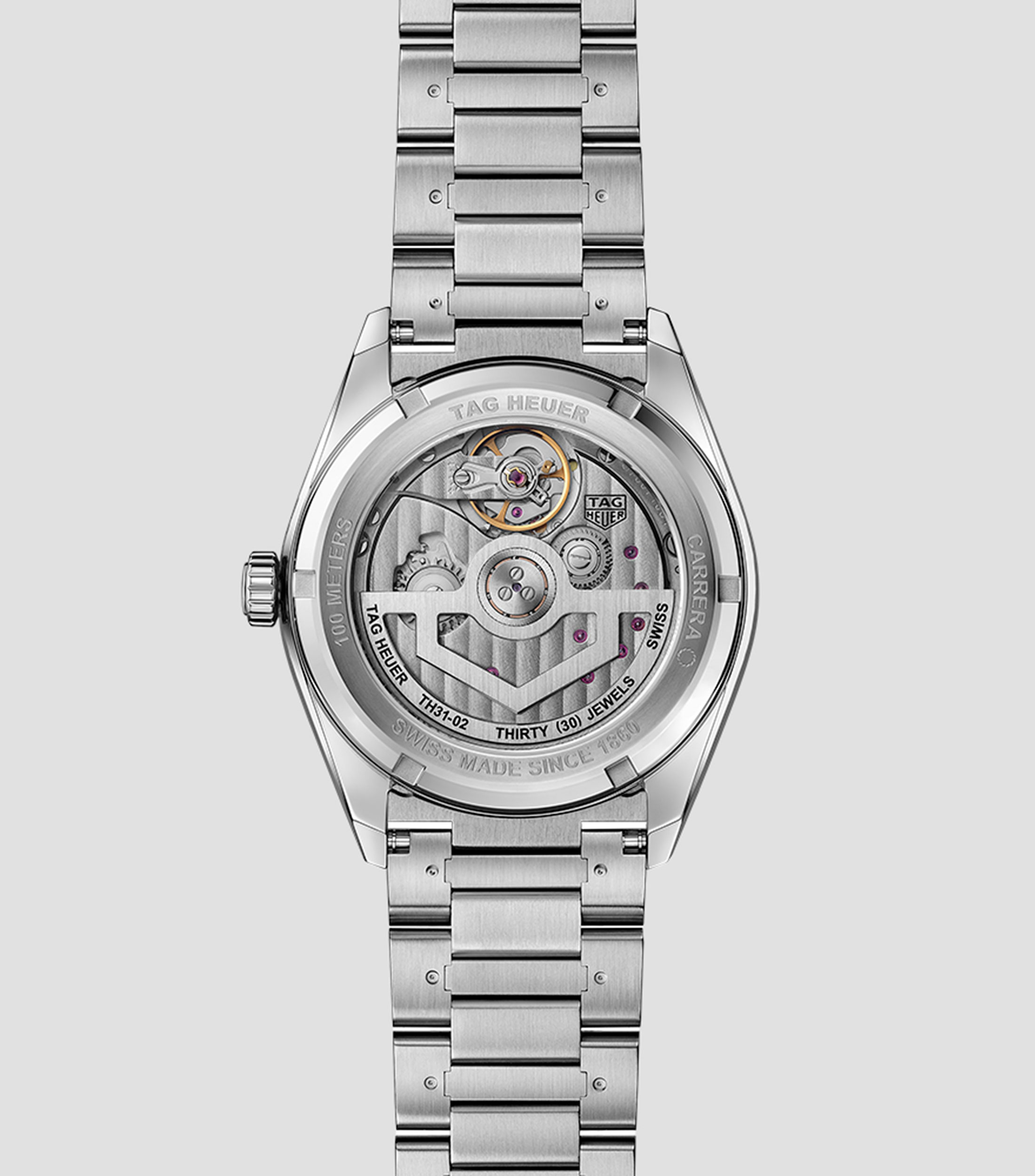 Reloj para hombre Carrera Day-Date casual Plateado, Azul