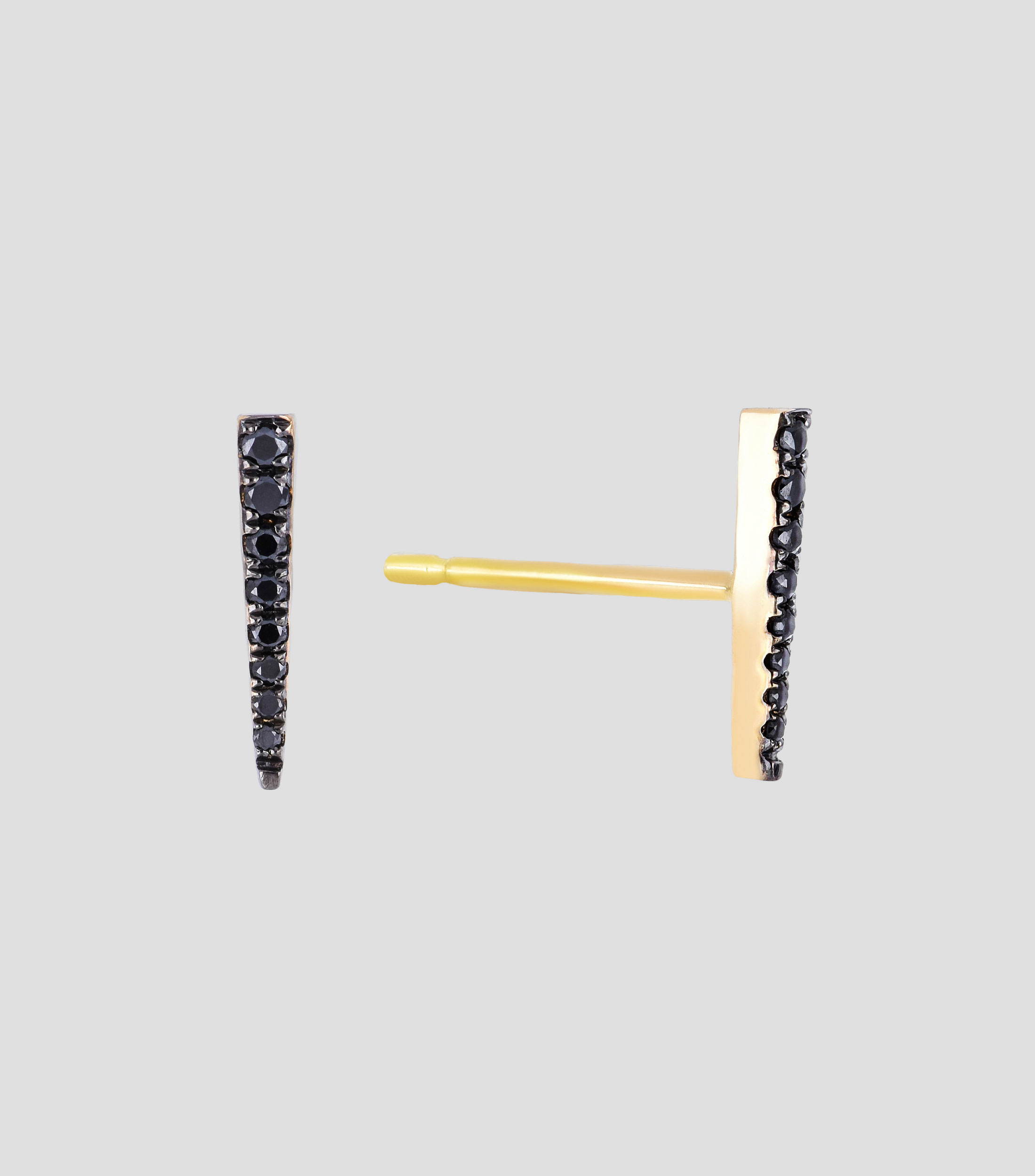 Aretes en oro amarillo 18 Kts Mujer