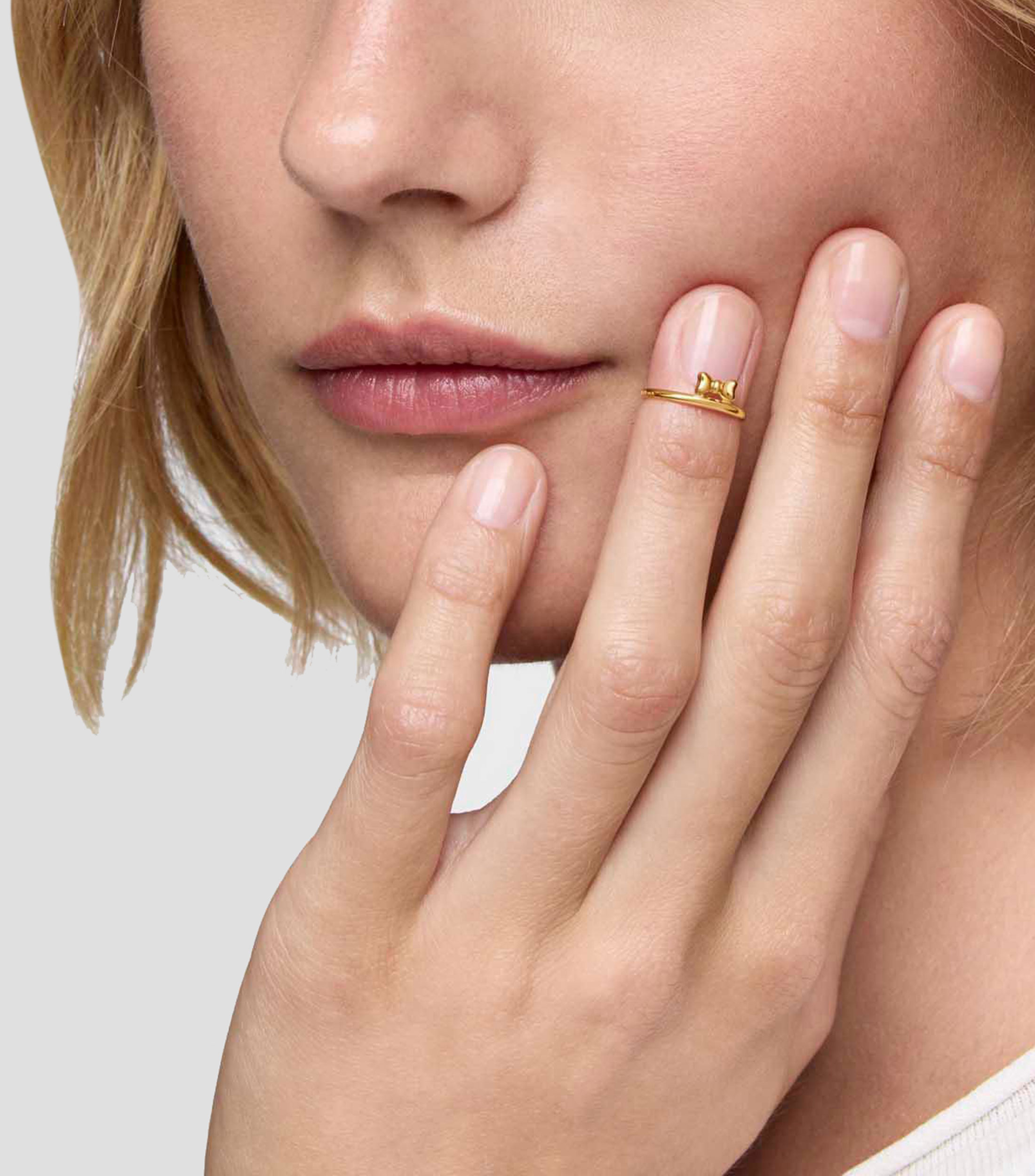 Anillo de uñas Moño Mujer