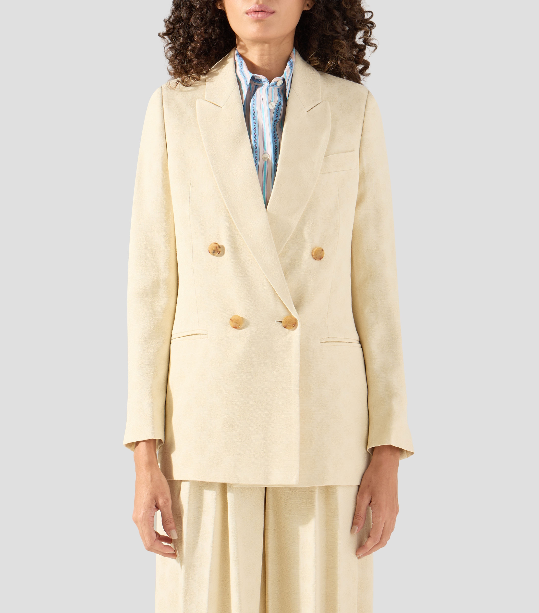 Blazer liso Mujer