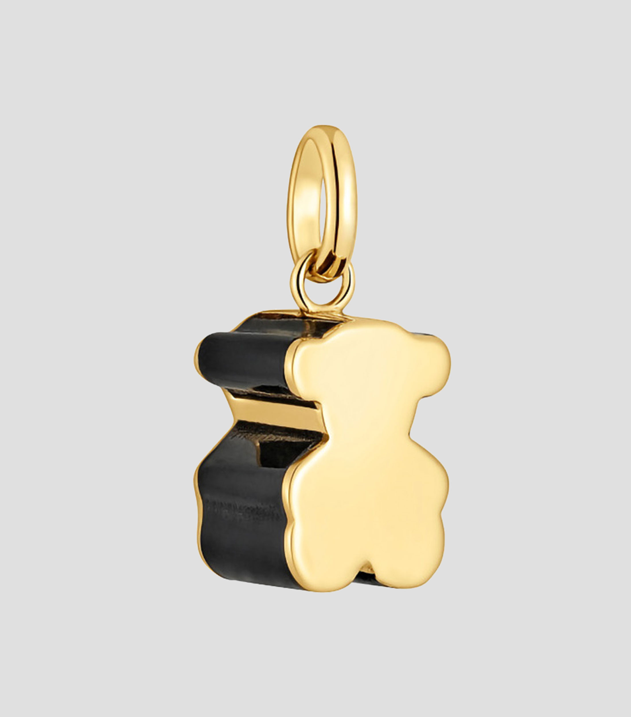 Dije de oso en oro amarillo 18 kilates Tous 1950 con ónix Mujer