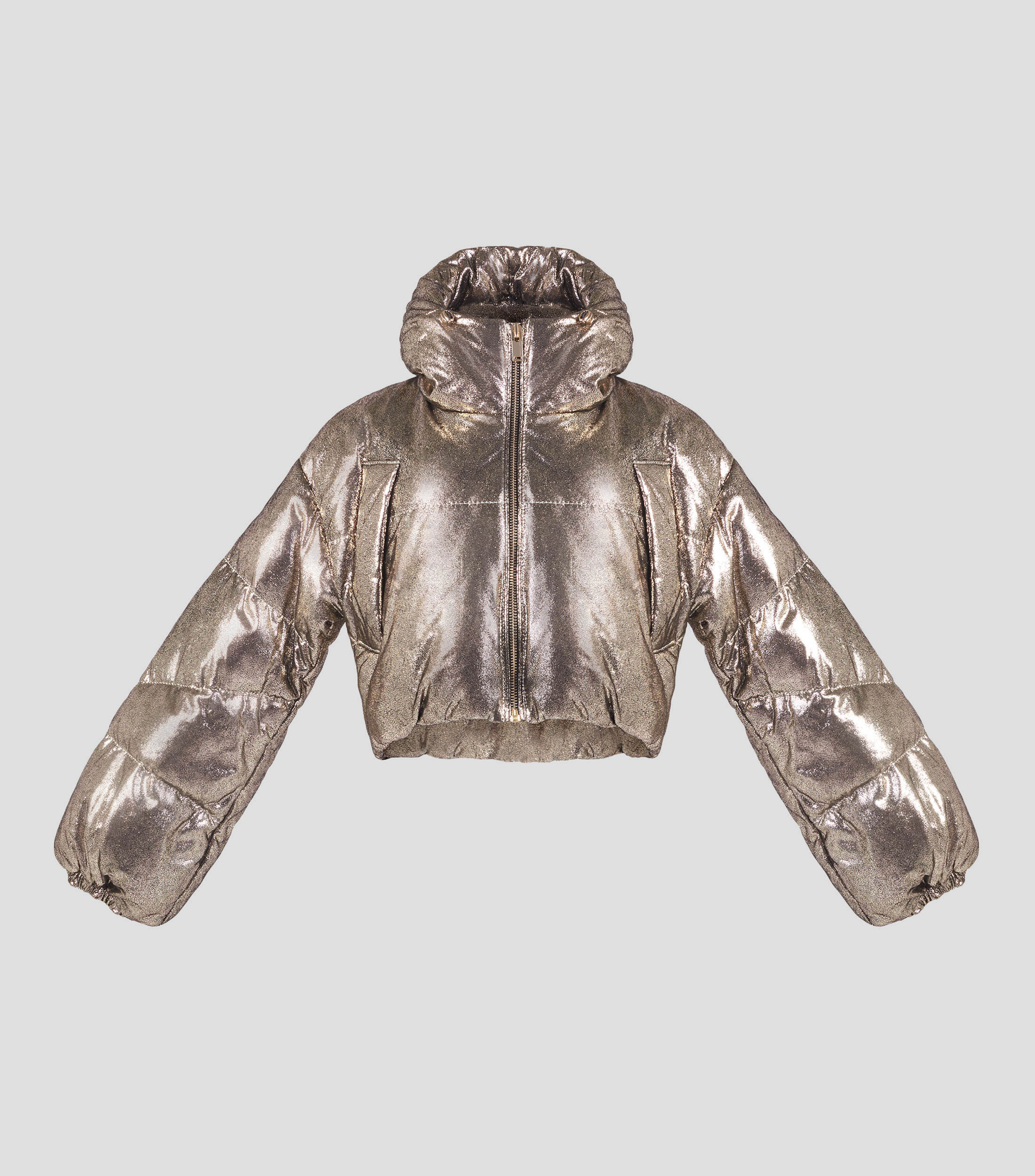 Chamarra bomber de piel Mujer