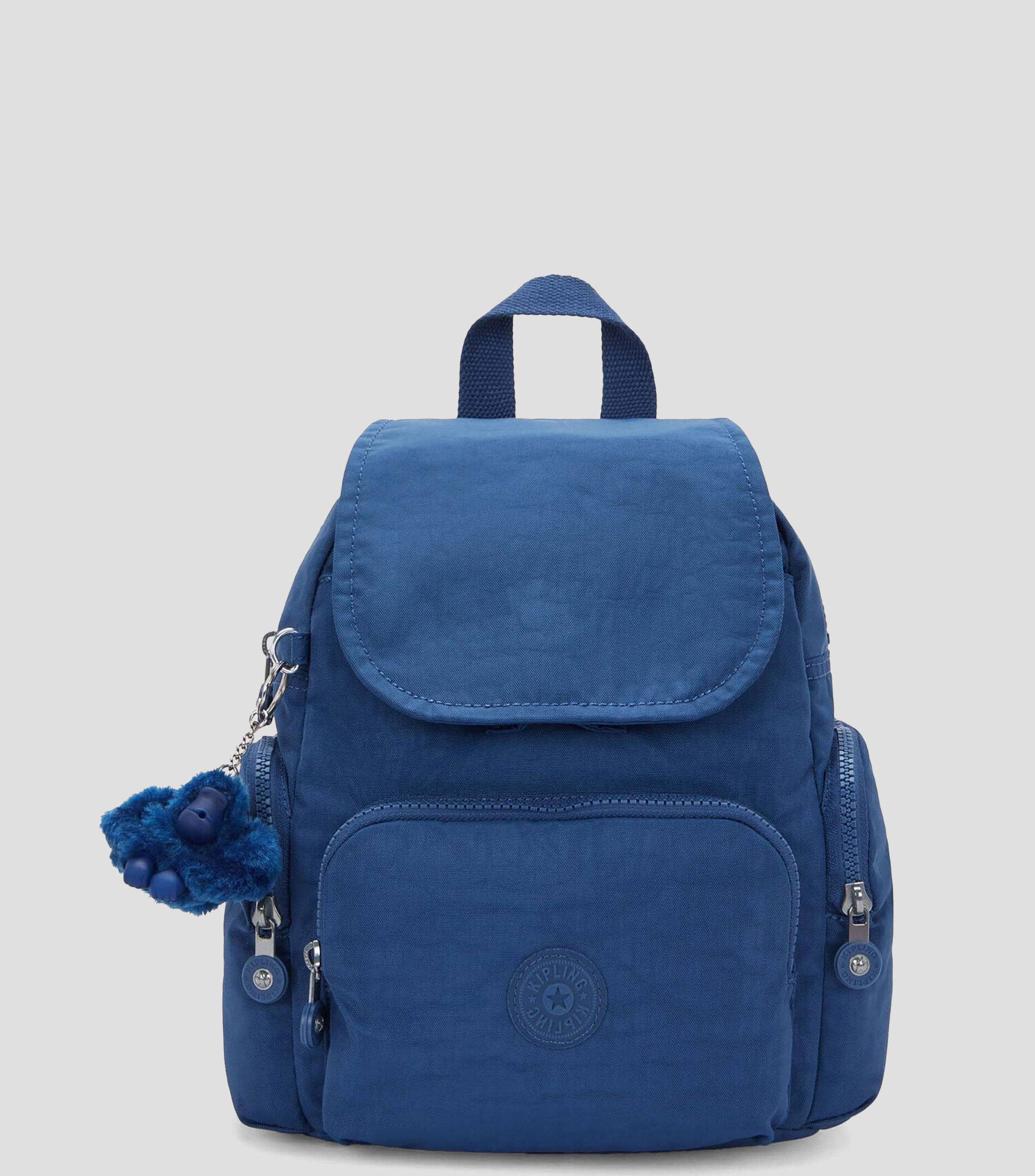 Mochila escolar lisa con logotipo Mujer