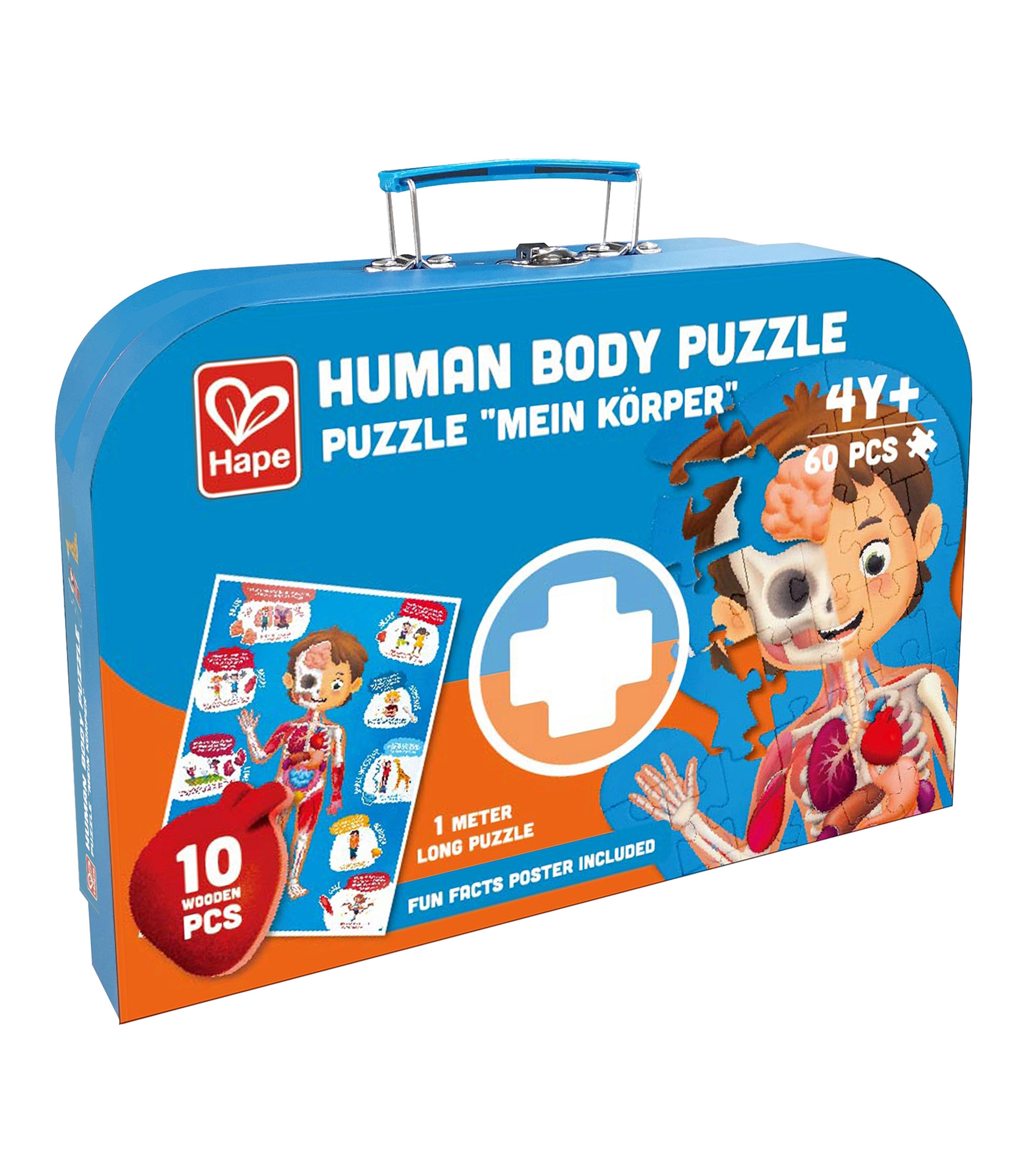 Hape Rompecabezas del cuerpo humano