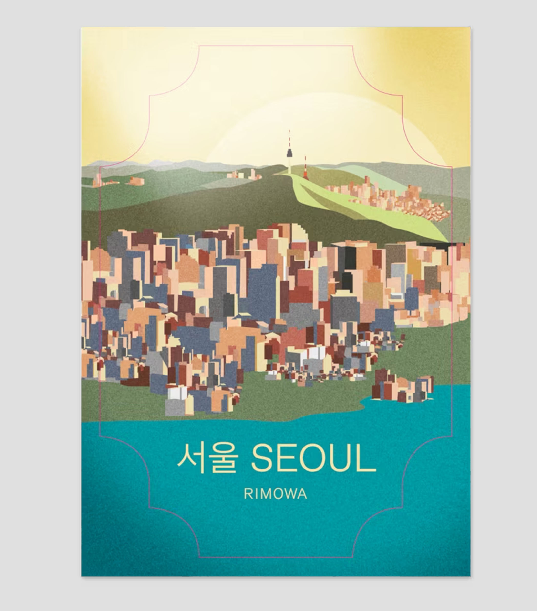 Sticker para maleta Seoul