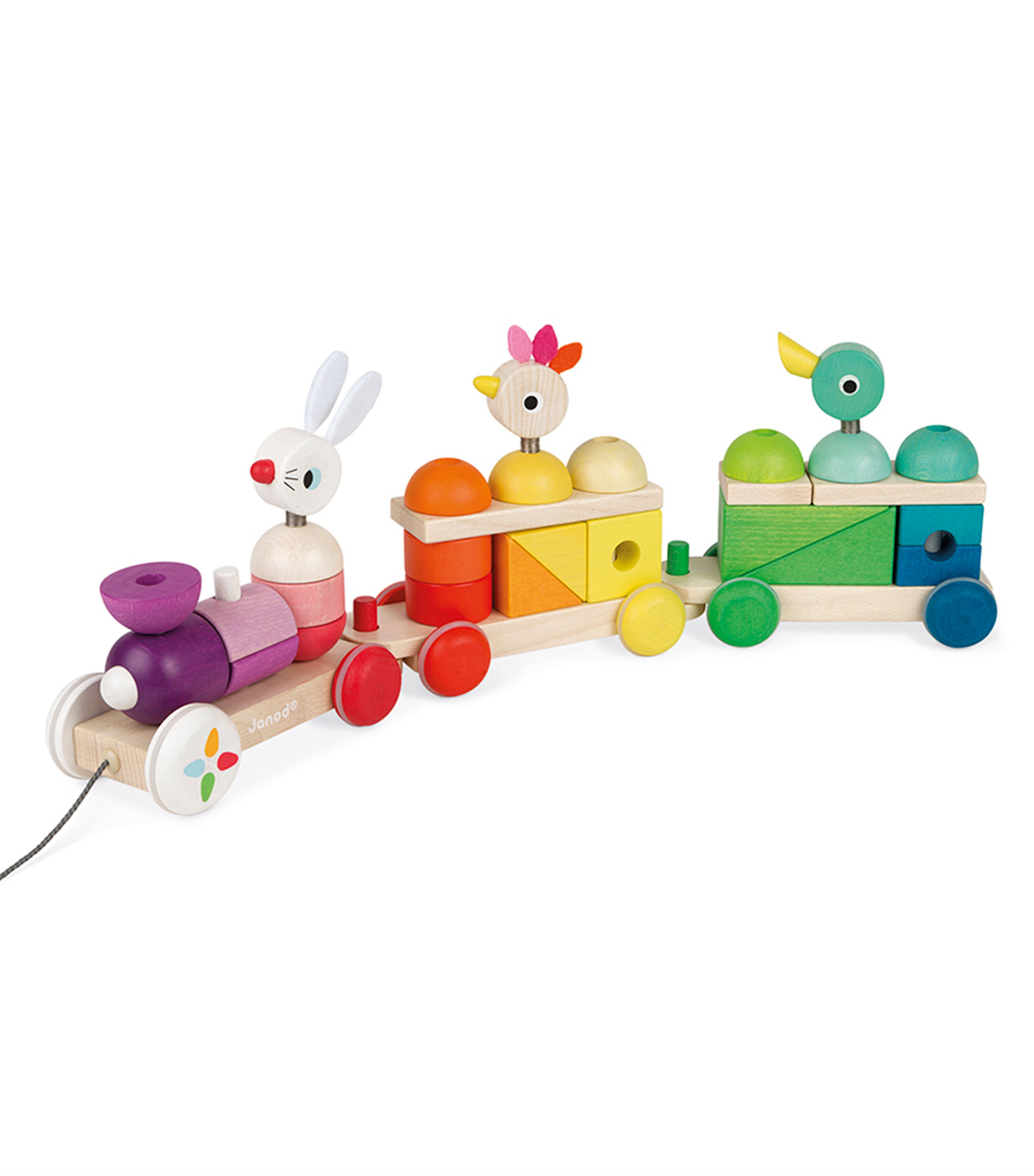 Juguete para bebe Tren Gigante Multicolor - Zigolos