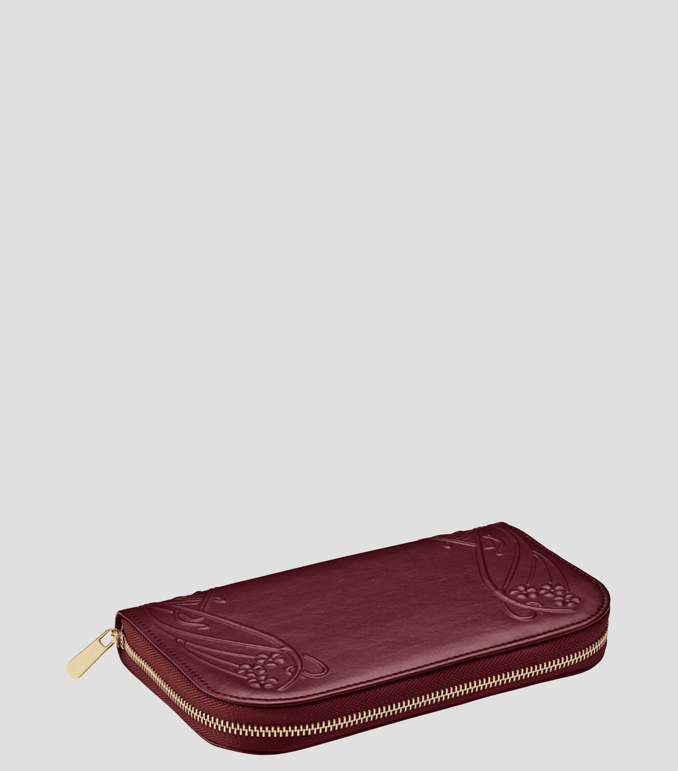 Portafolio de Viaje para Joyas Ianthe WOLF X LIBERTY Burgundy