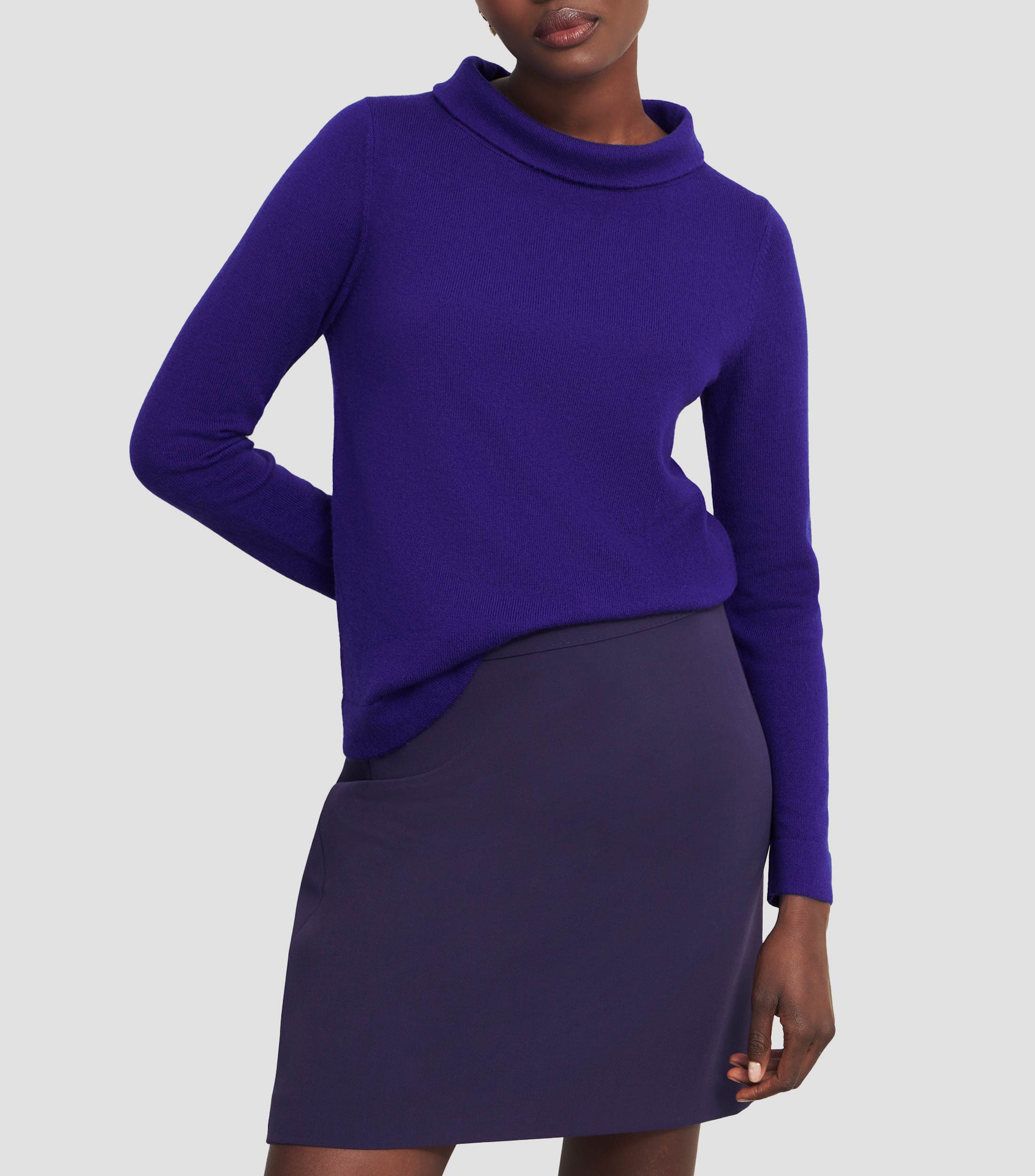 Sueter de cuello alto Mujer