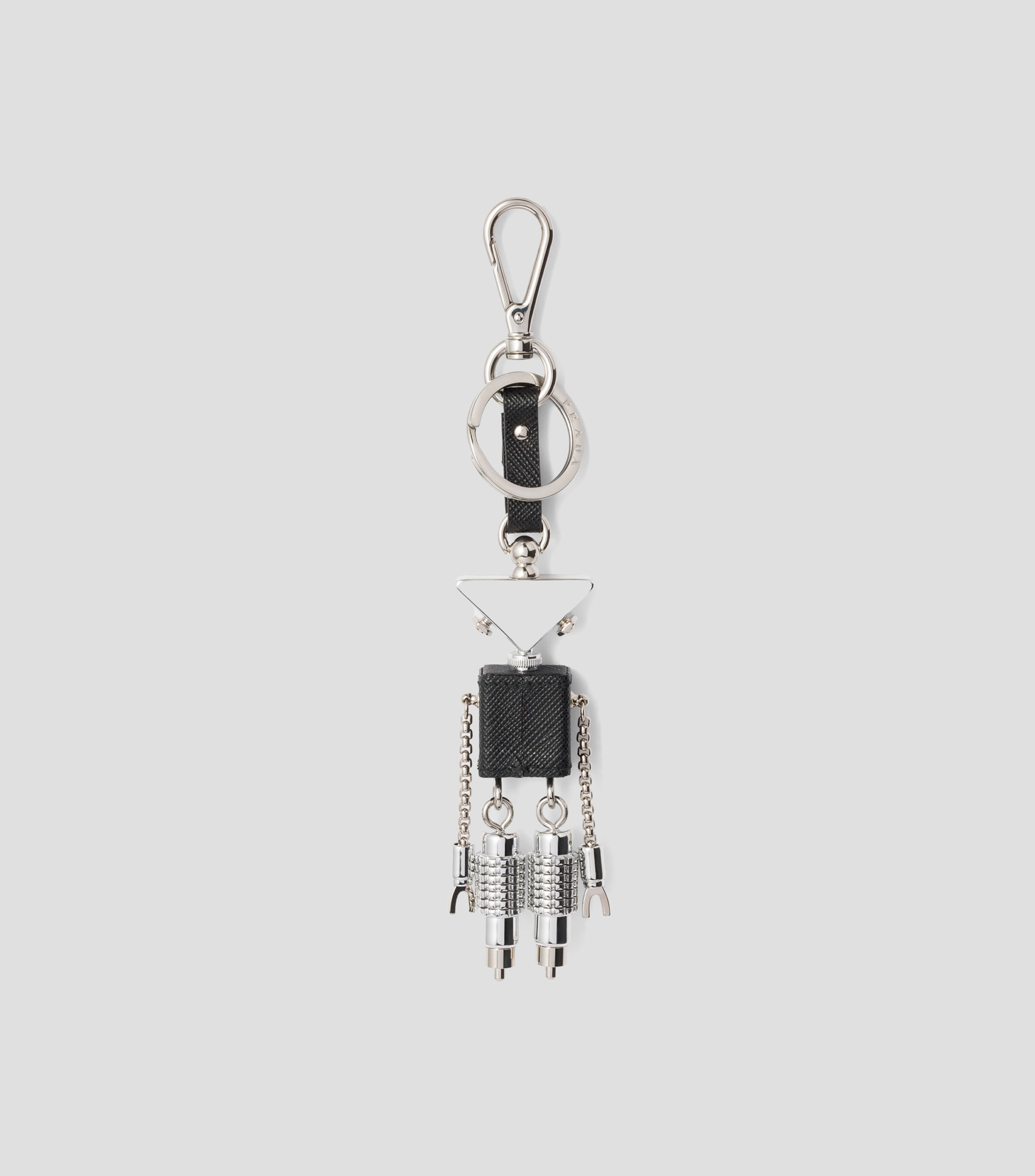 Llavero Robot en Piel Mujer