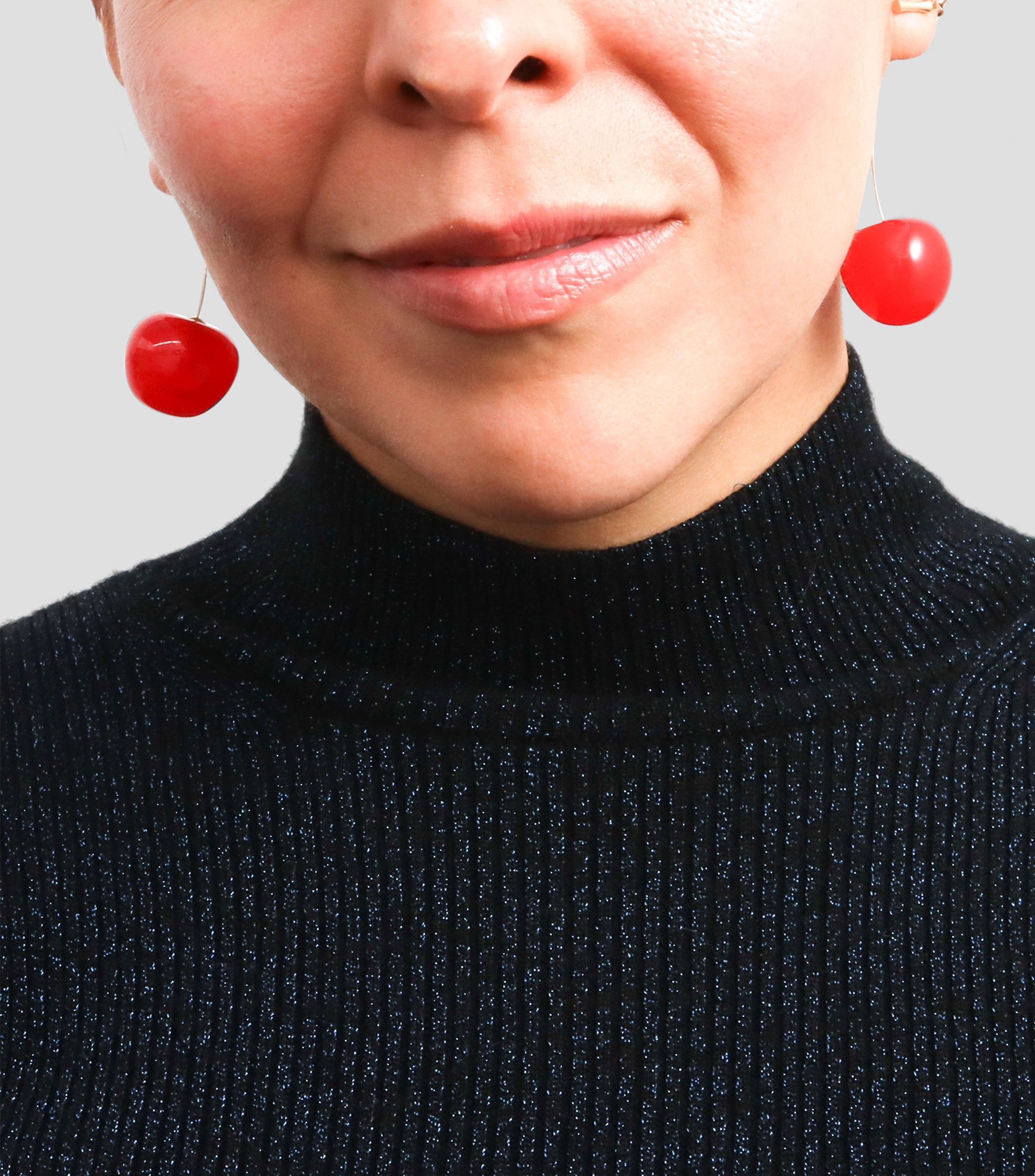 Arete Cereza Mujer