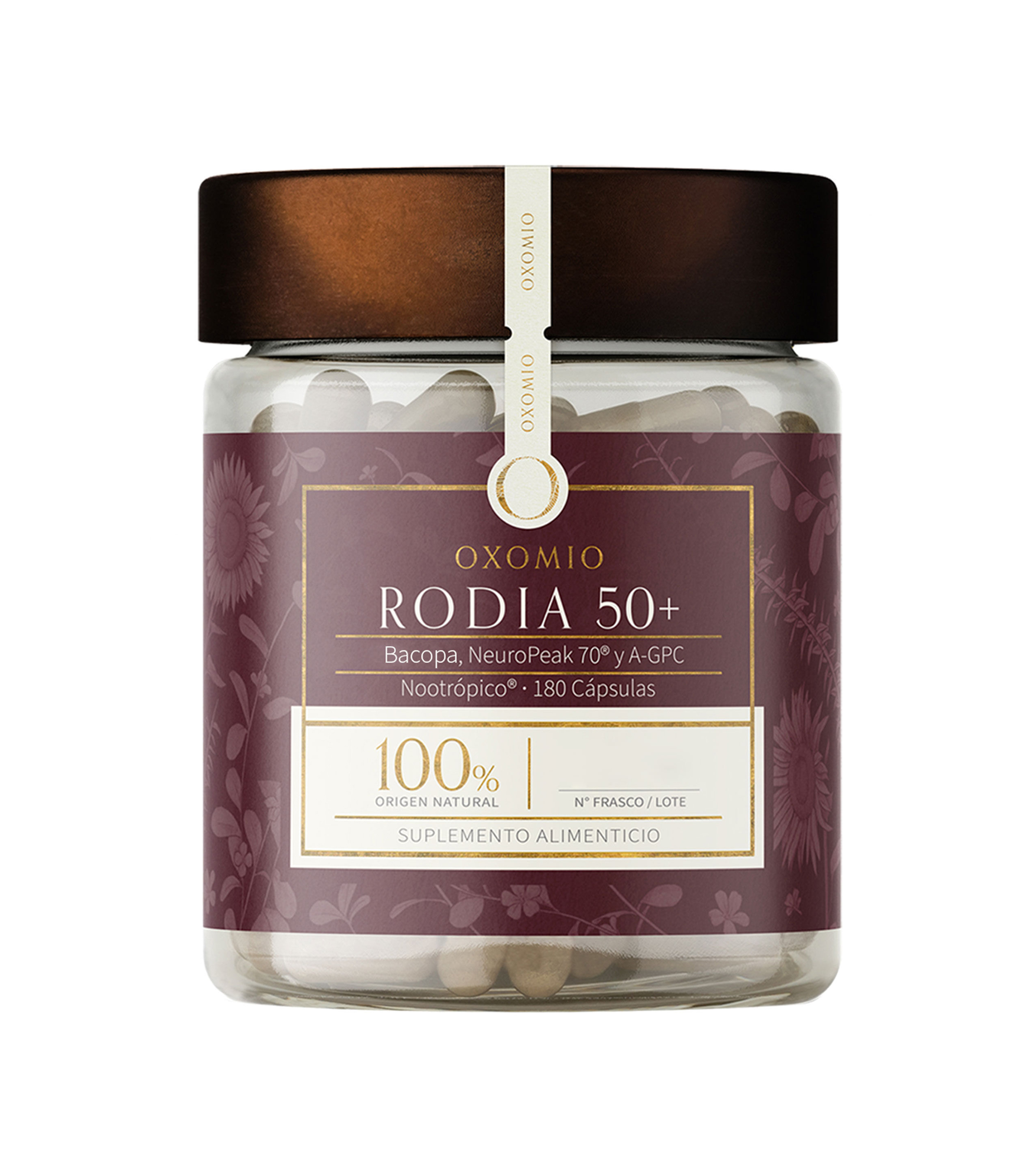 Rodia 50+ Neuroprotect, Mezcla cognitiva 180 cápsulas