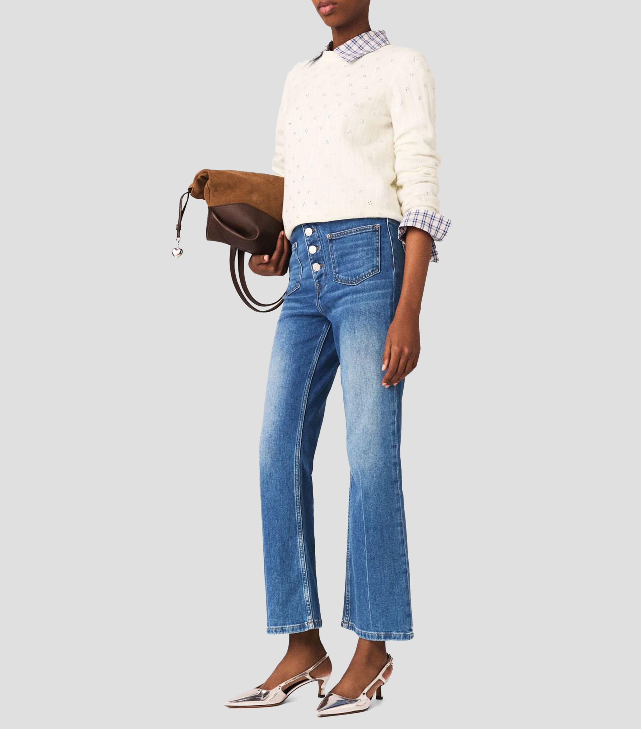 Jeans flared Mujer