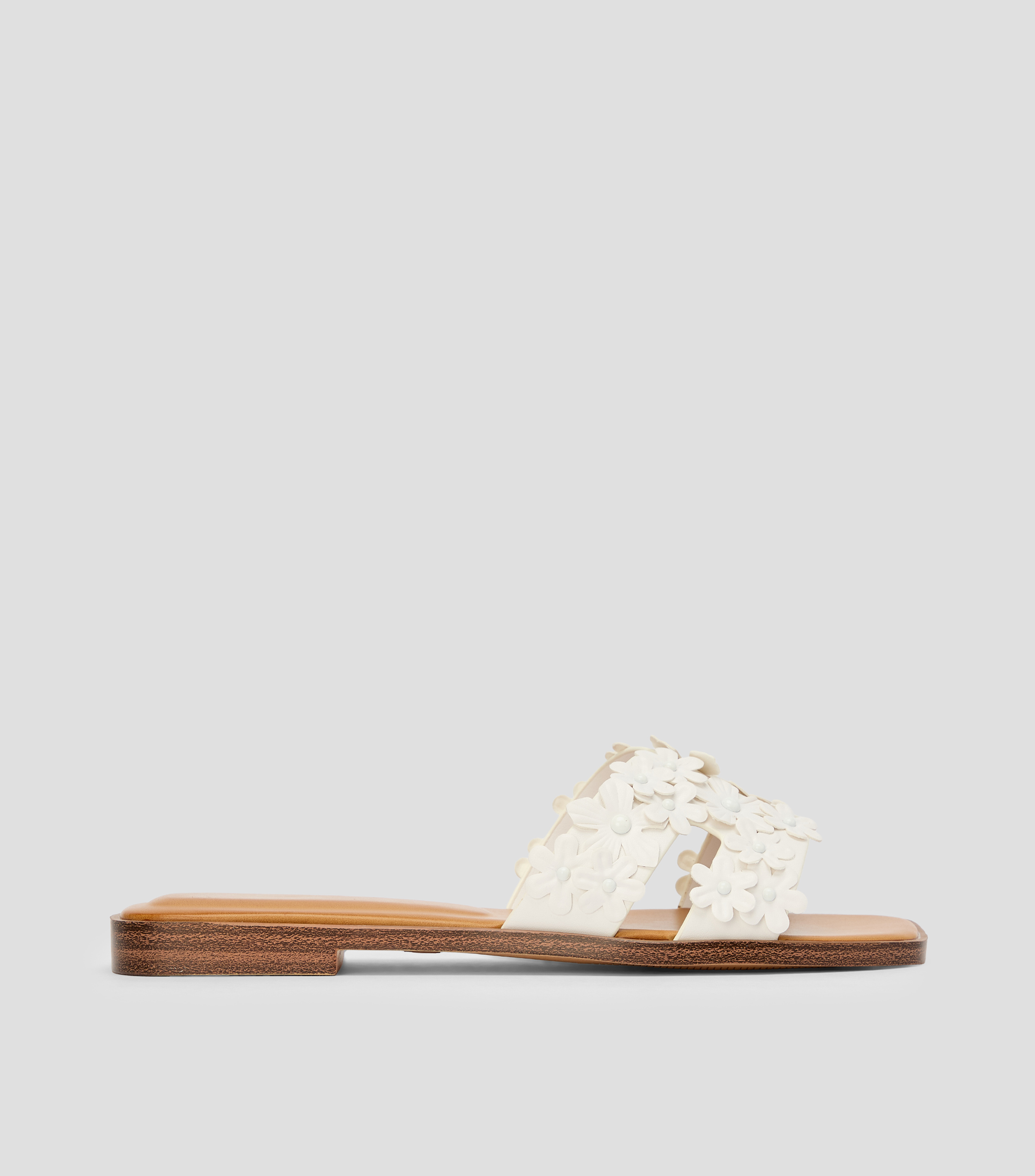 Sandalias planas lisas Mujer