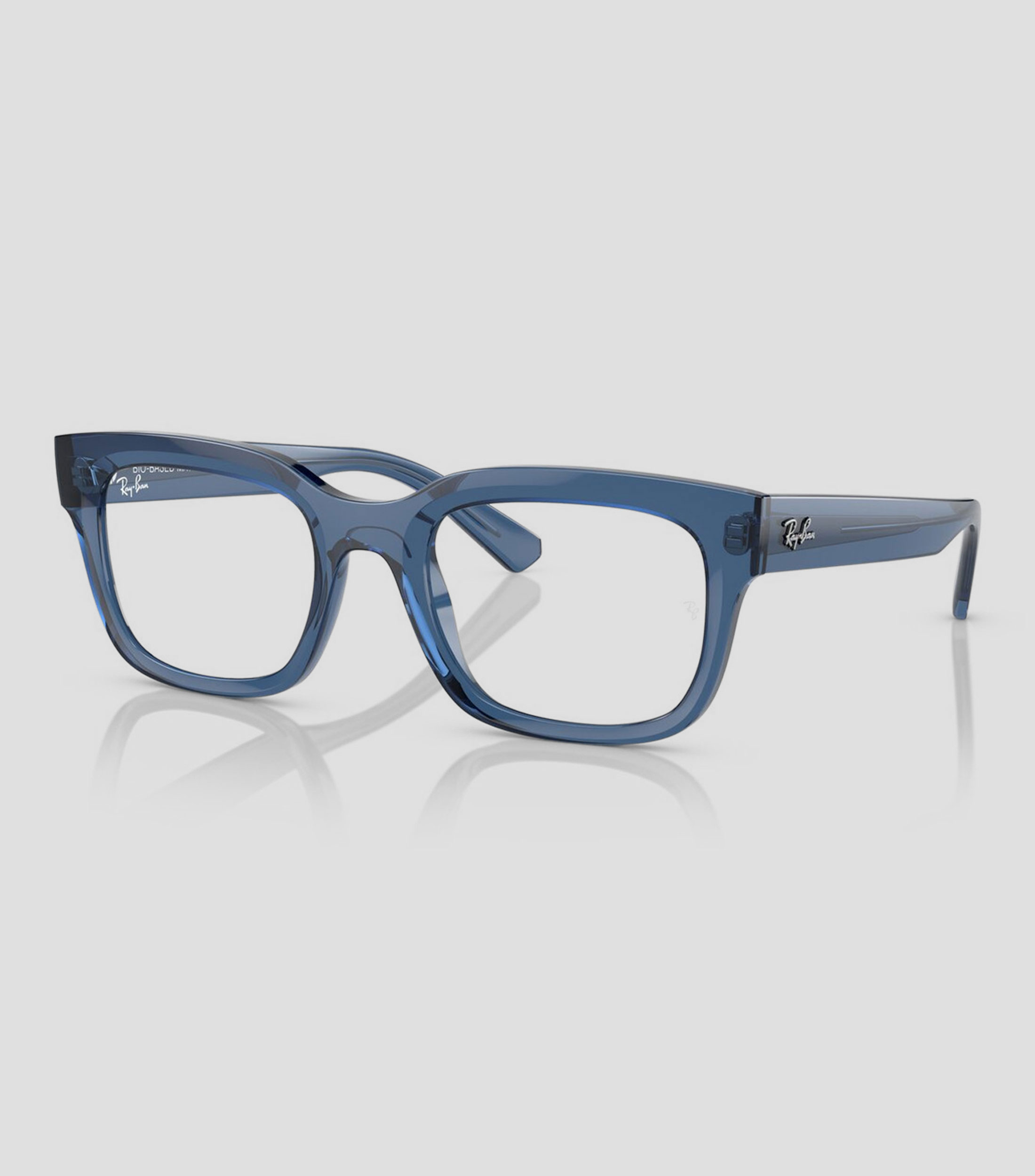 Lentes oftálmicos Rectangulares Chad Optics Azules Unisex
