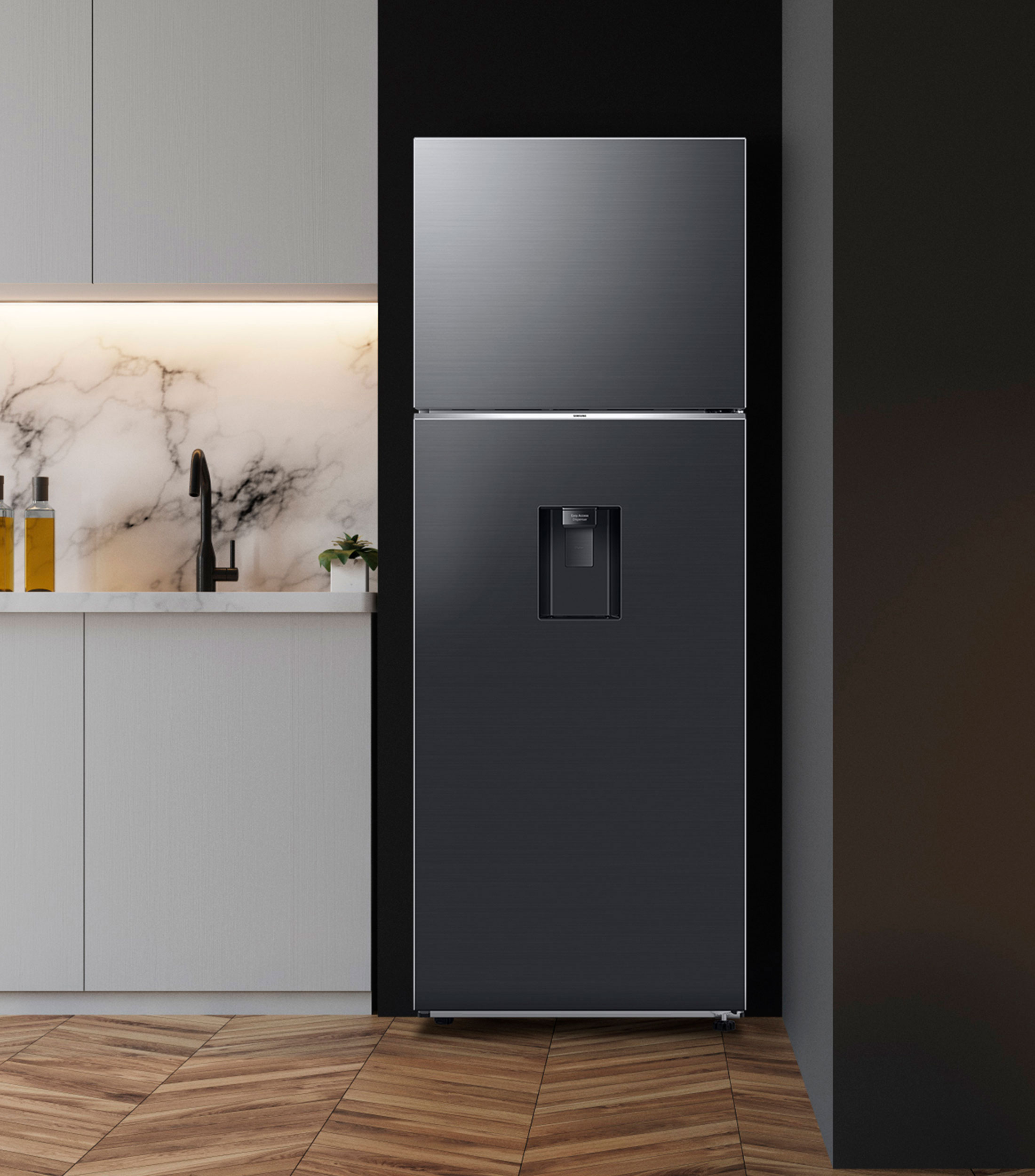 Refrigerador Top Mount 19 p3 RT53DG6798B1EM Negro