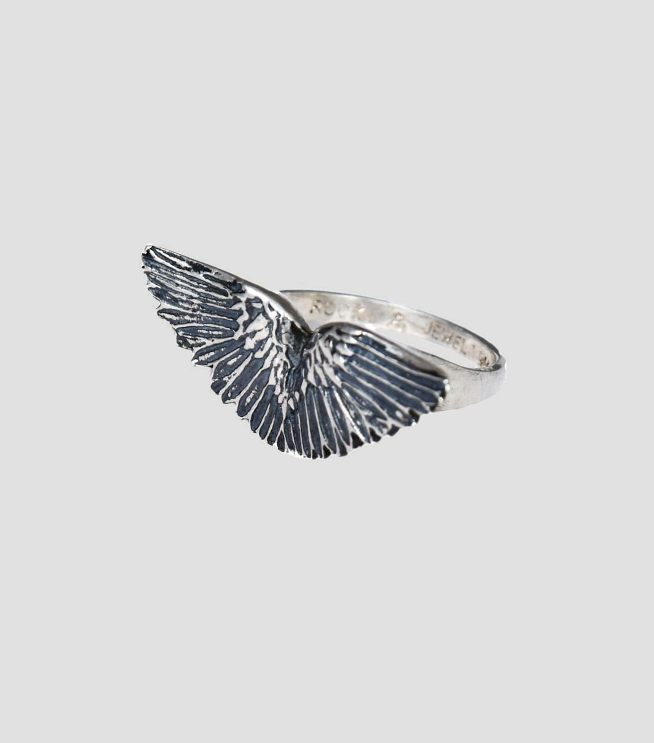 Anillo en plata .925 Alas Hombre