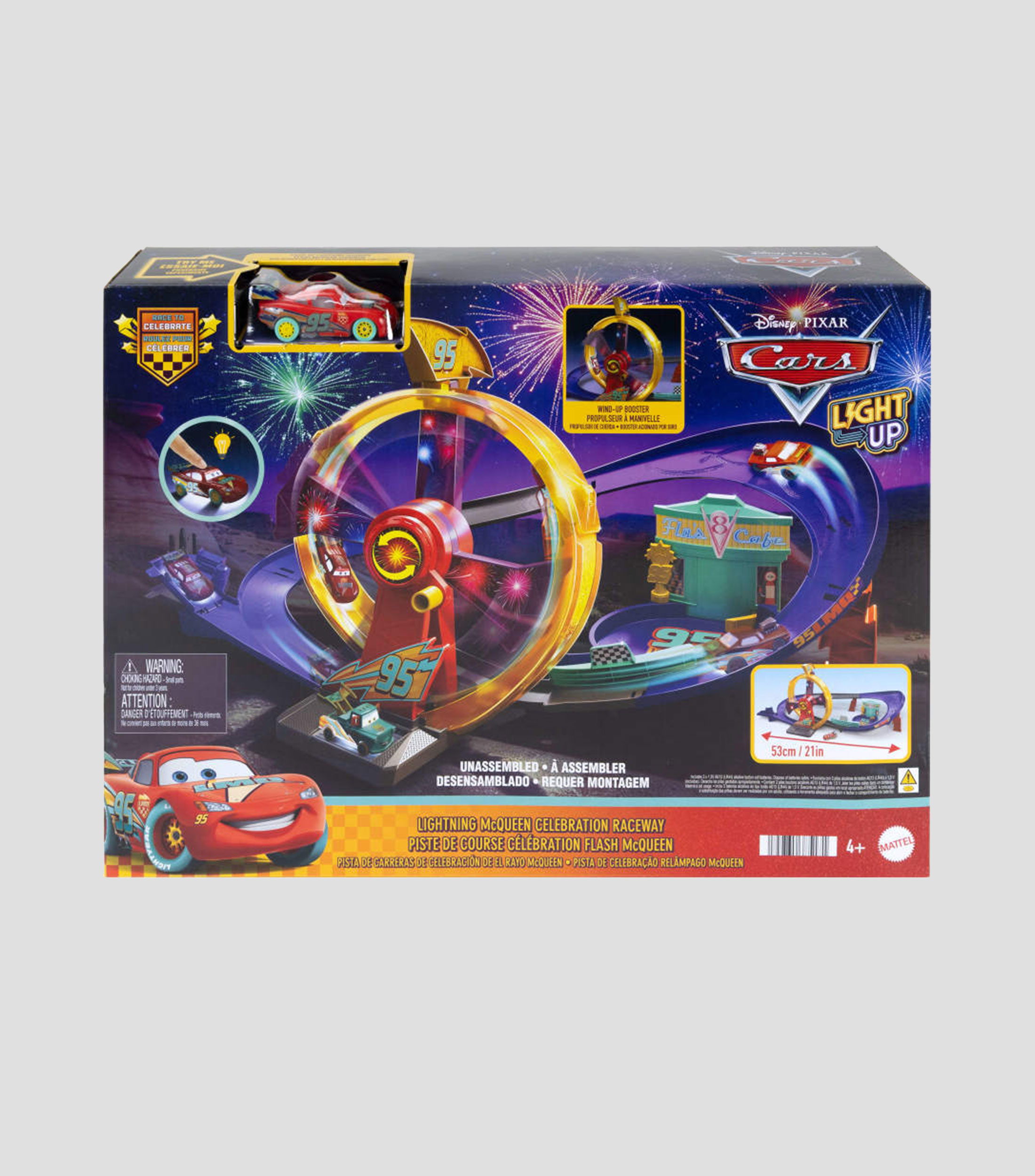 Pista de Carreras de Celebración Rayo McQueen