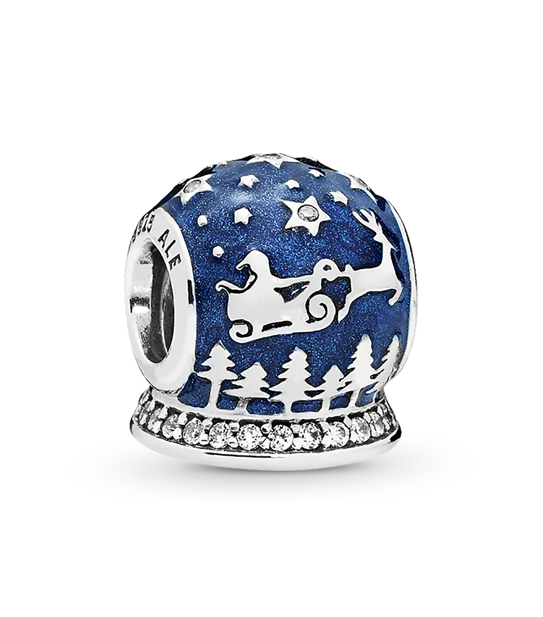 Pandora Charm en plata Noche de Navidad Unisex El Palacio de Hierro