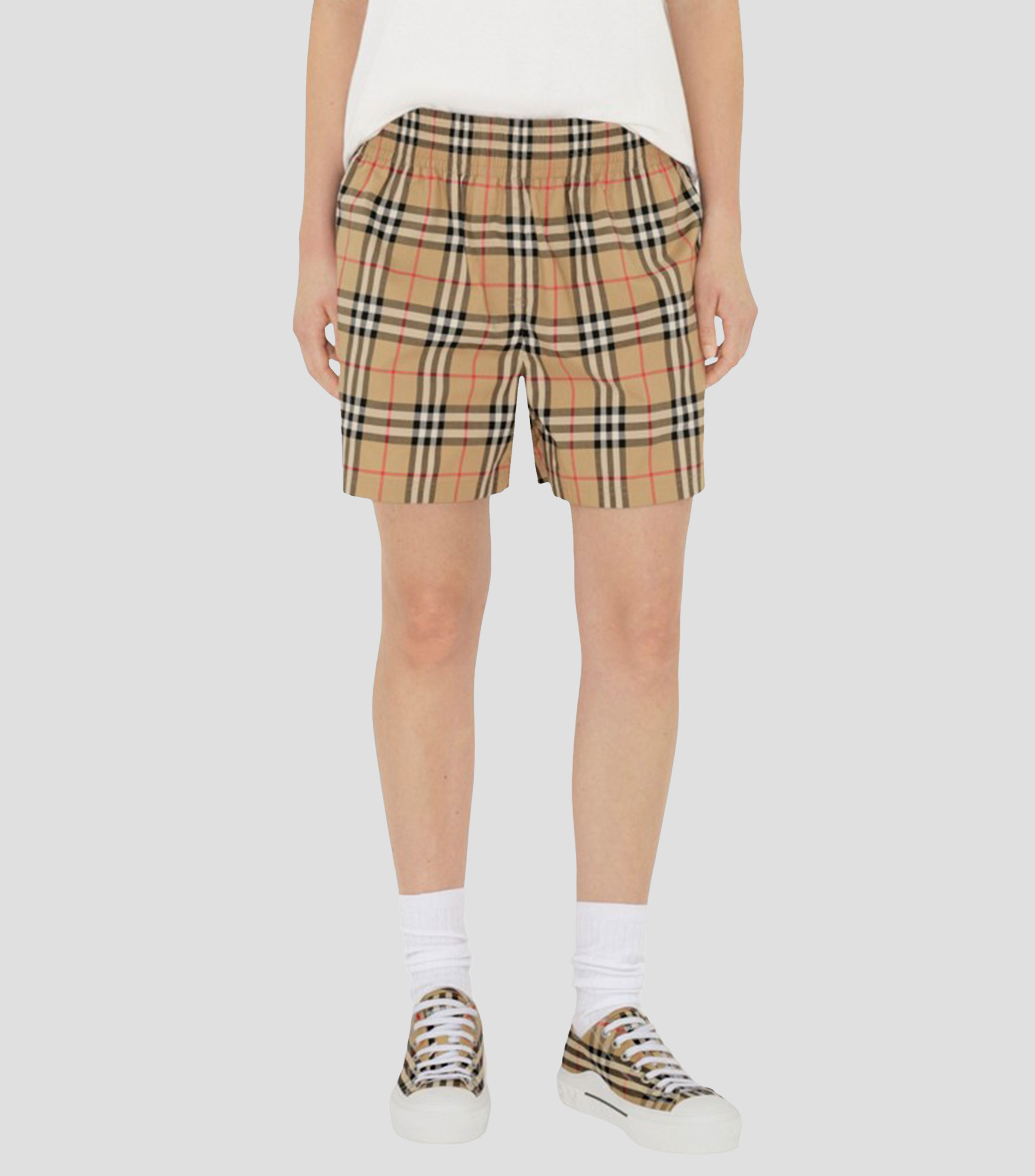Short cuadros Check Mujer