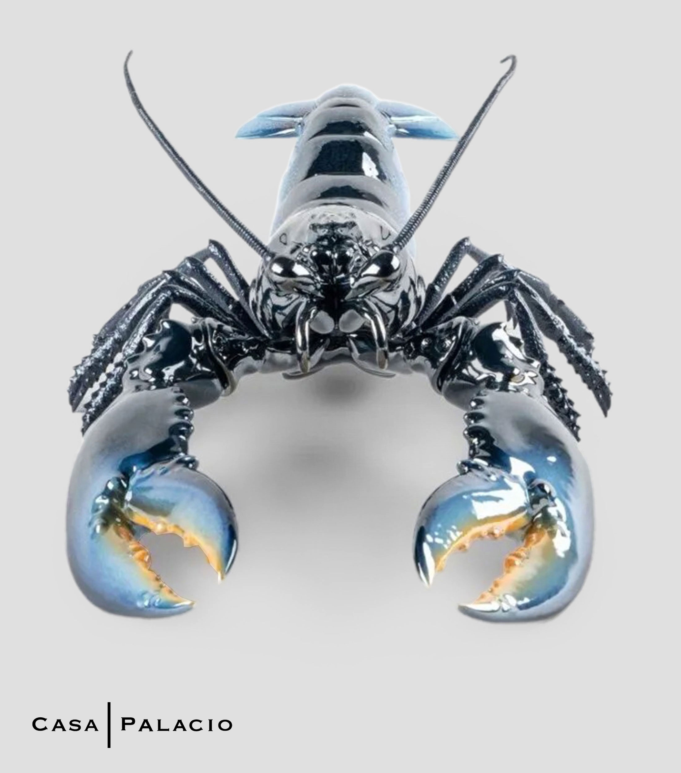 Escultura Bogavante Azul