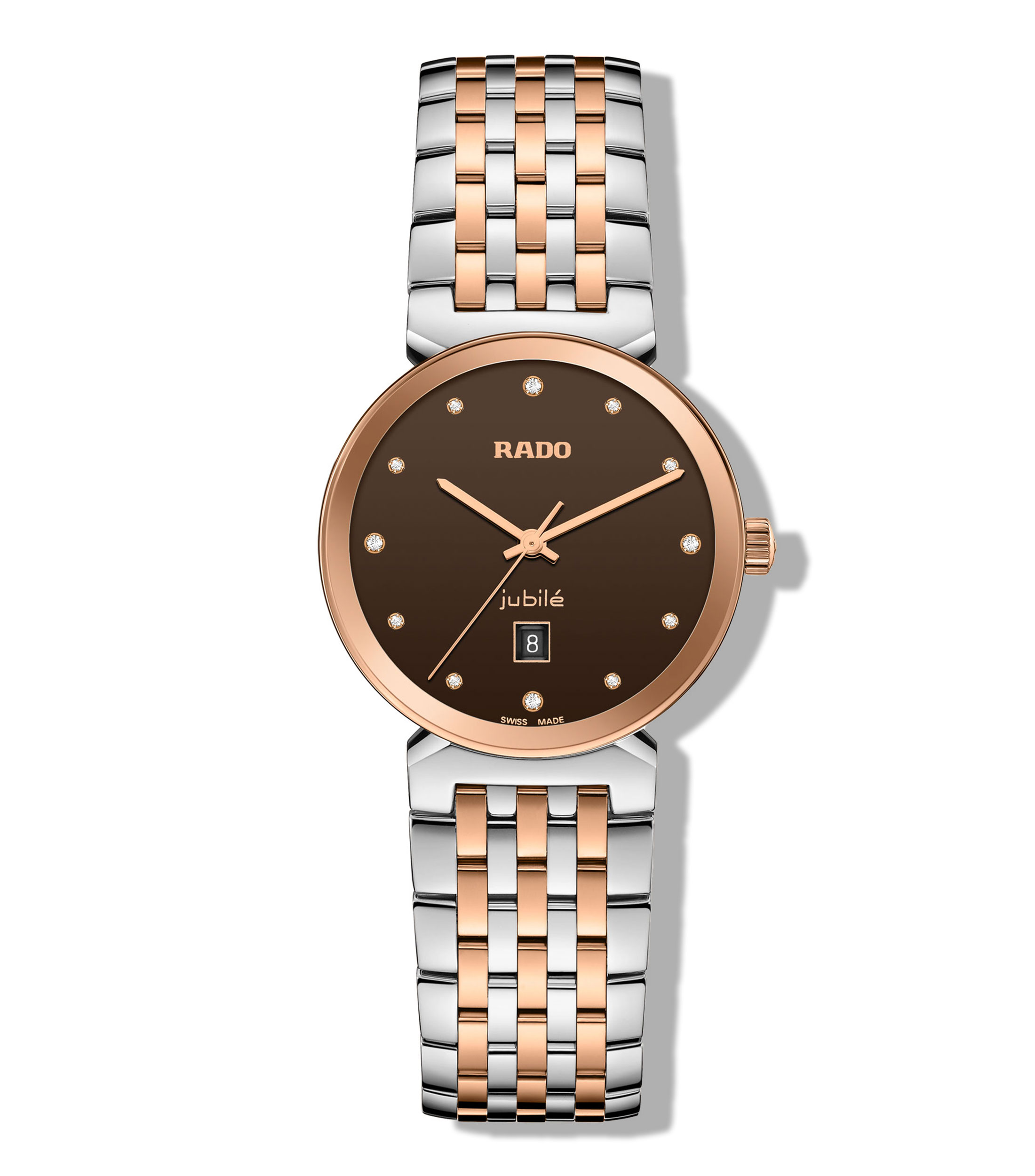 Reloj para Mujer Cuarzo Florence Diamonds Classic Carátula Café